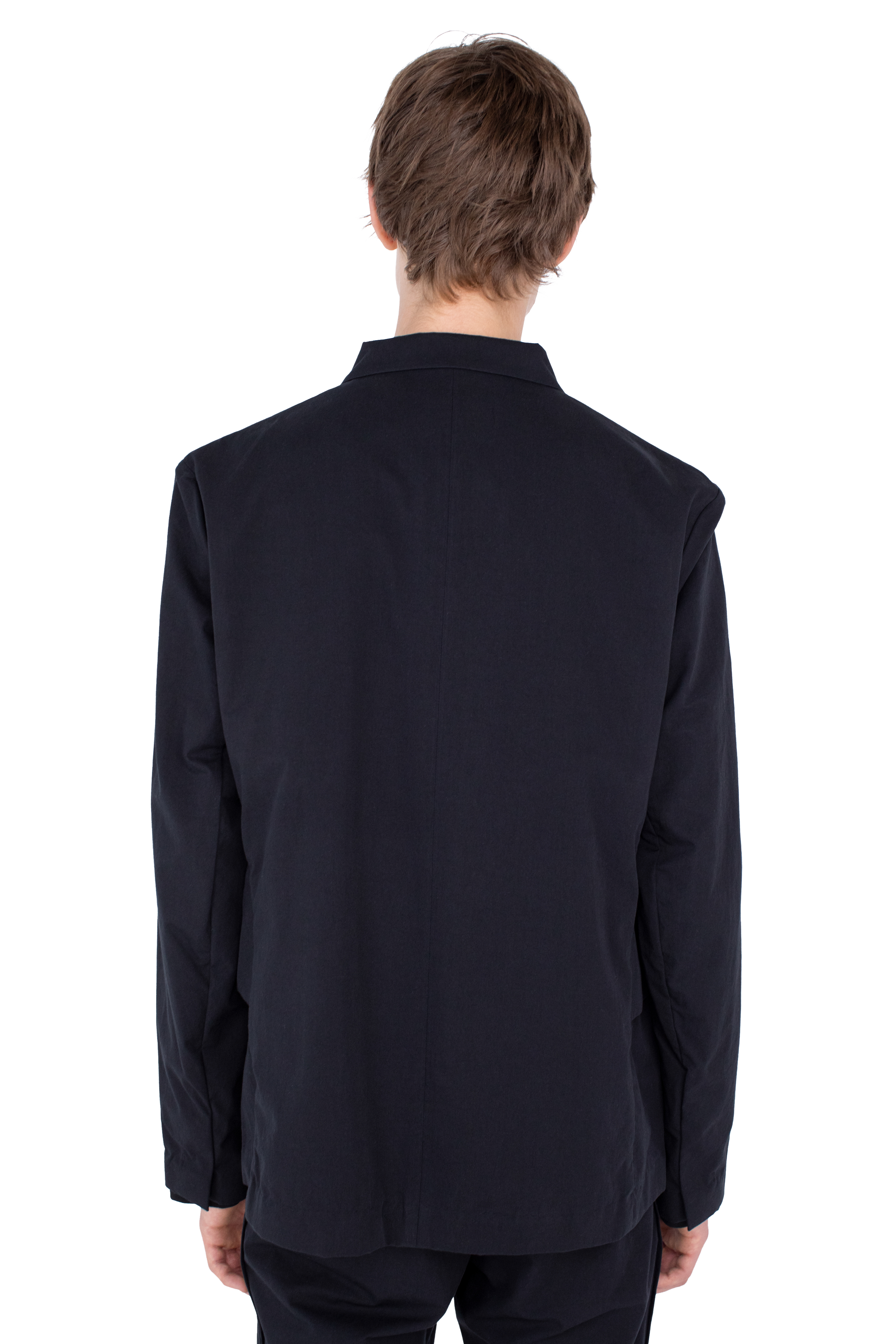 Kiko Kostadinov Outerwear GRAATSMA Jacket veste noire en coton bio