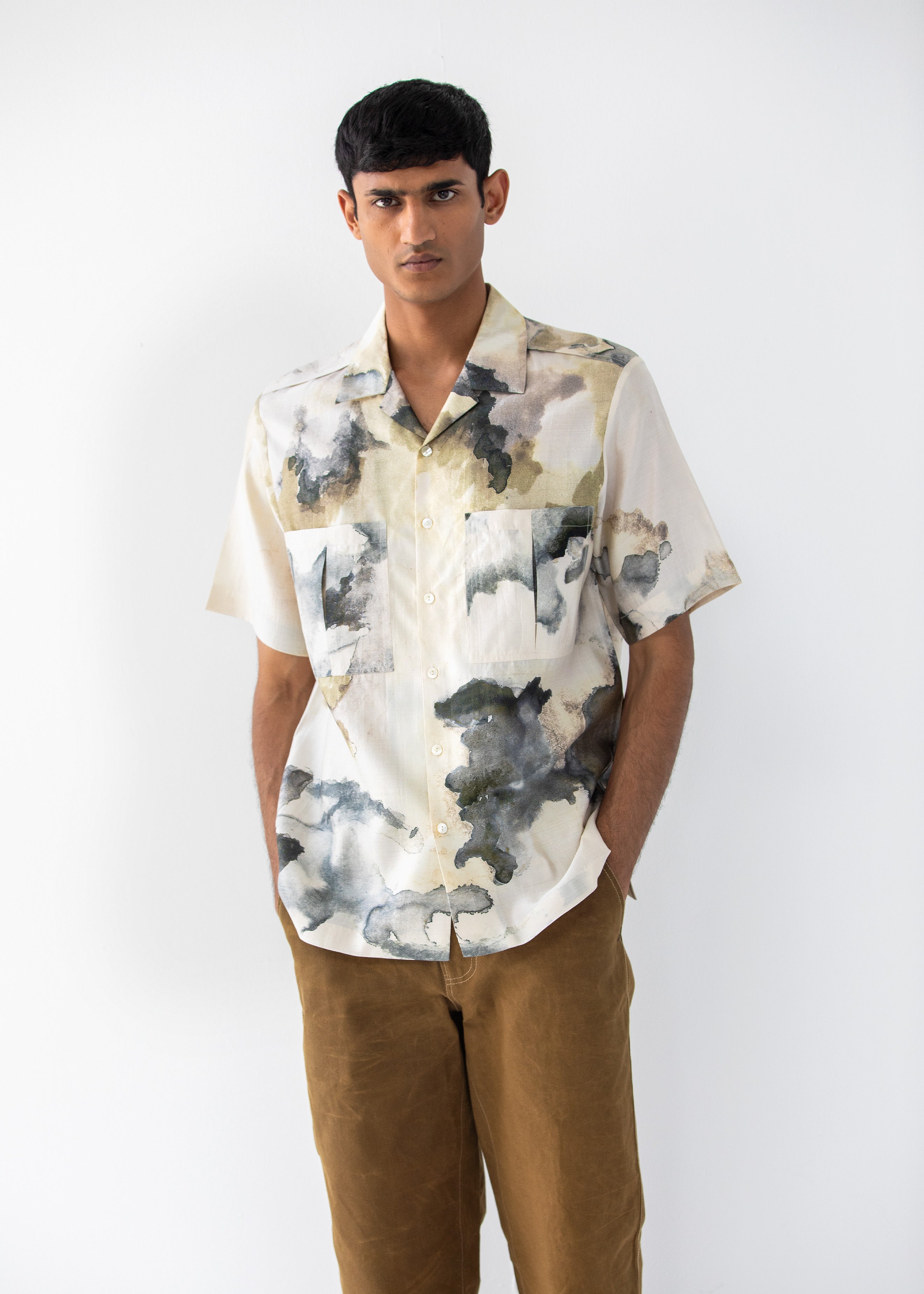 COUNTRYMADE Shirts CHROMITE PRINTED SHIRT chemise sur mesure en soie