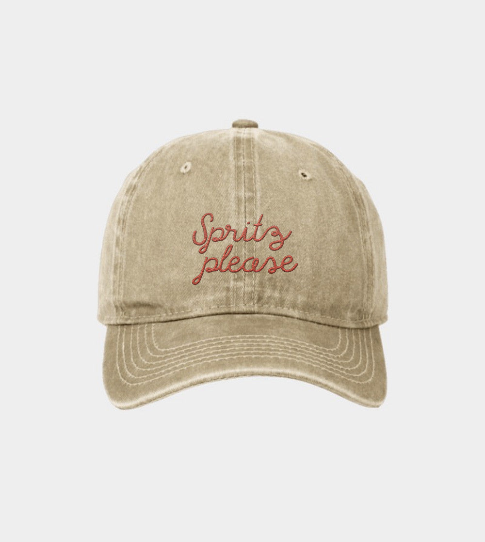 Juste Un T-shirt Casquettes Spritz Please casquette brodée