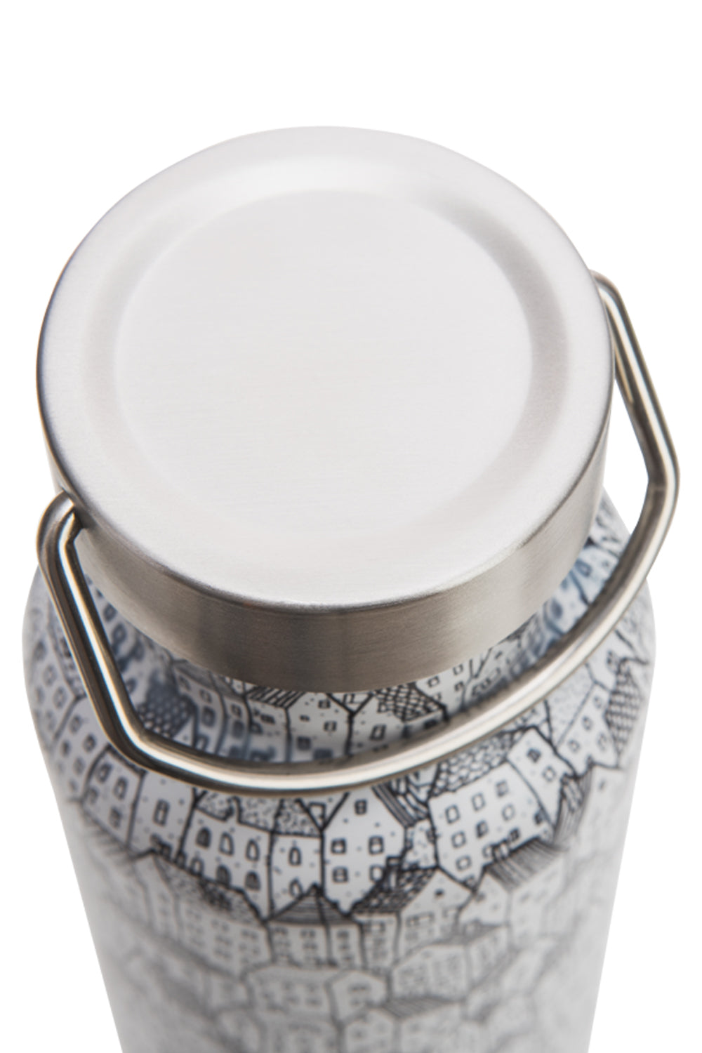 Sourire Multicolore Sacs et pochettes Gourde thermos maisons gourde isotherme 600 ml en inox