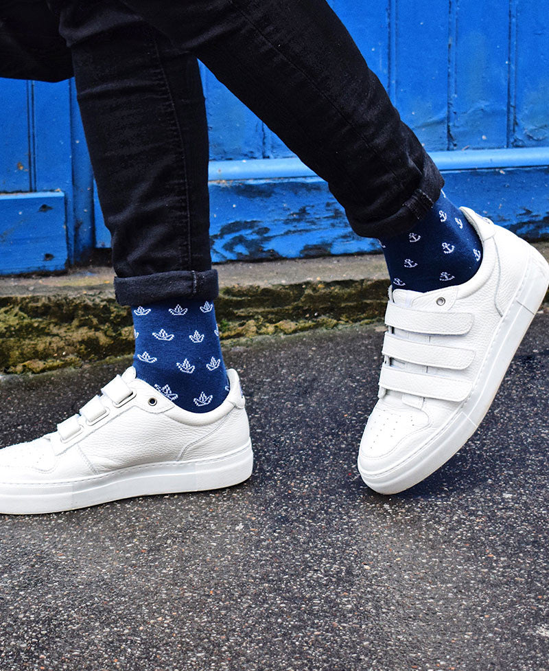 Juste Un T-shirt Chaussettes x Socksocket Les Gustave chaussettes dépareillées 36/40 pois