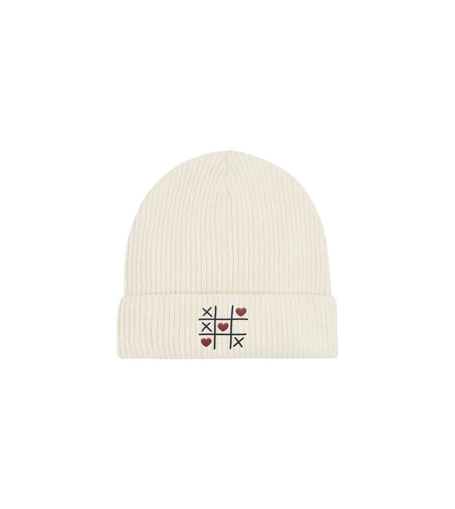 Juste Un T-shirt Bonnets Morpion Love bonnet brodé amoureux
