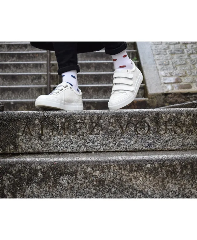 Juste Un T-shirt Chaussettes x Socksocket Les Eugène chaussettes donuts dépareillées