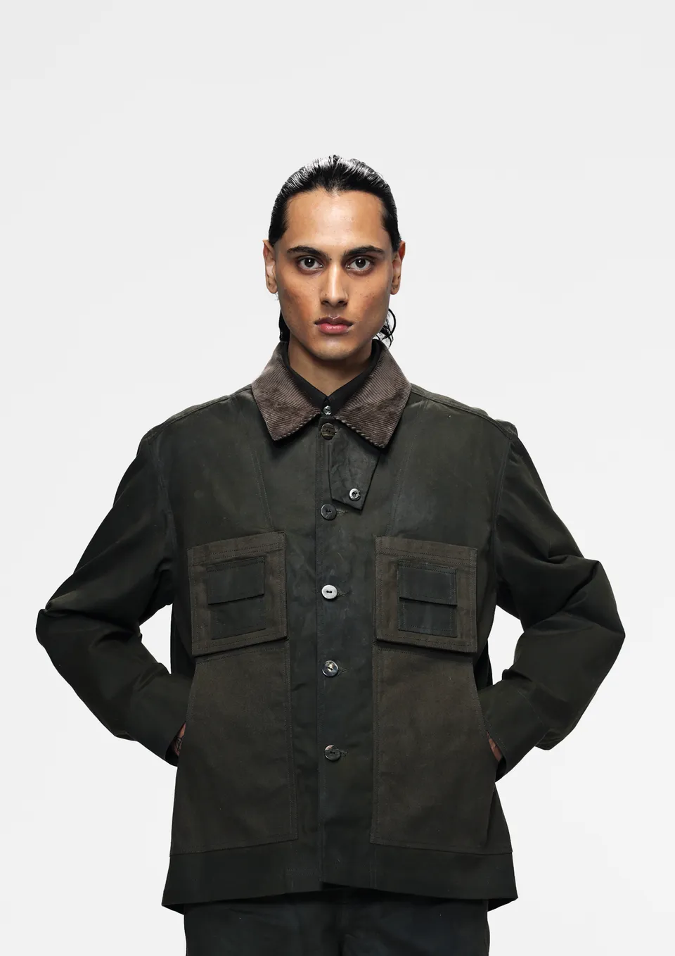 COUNTRYMADE Jackets Military Waxed Canvas Jacket veste toile cirée
