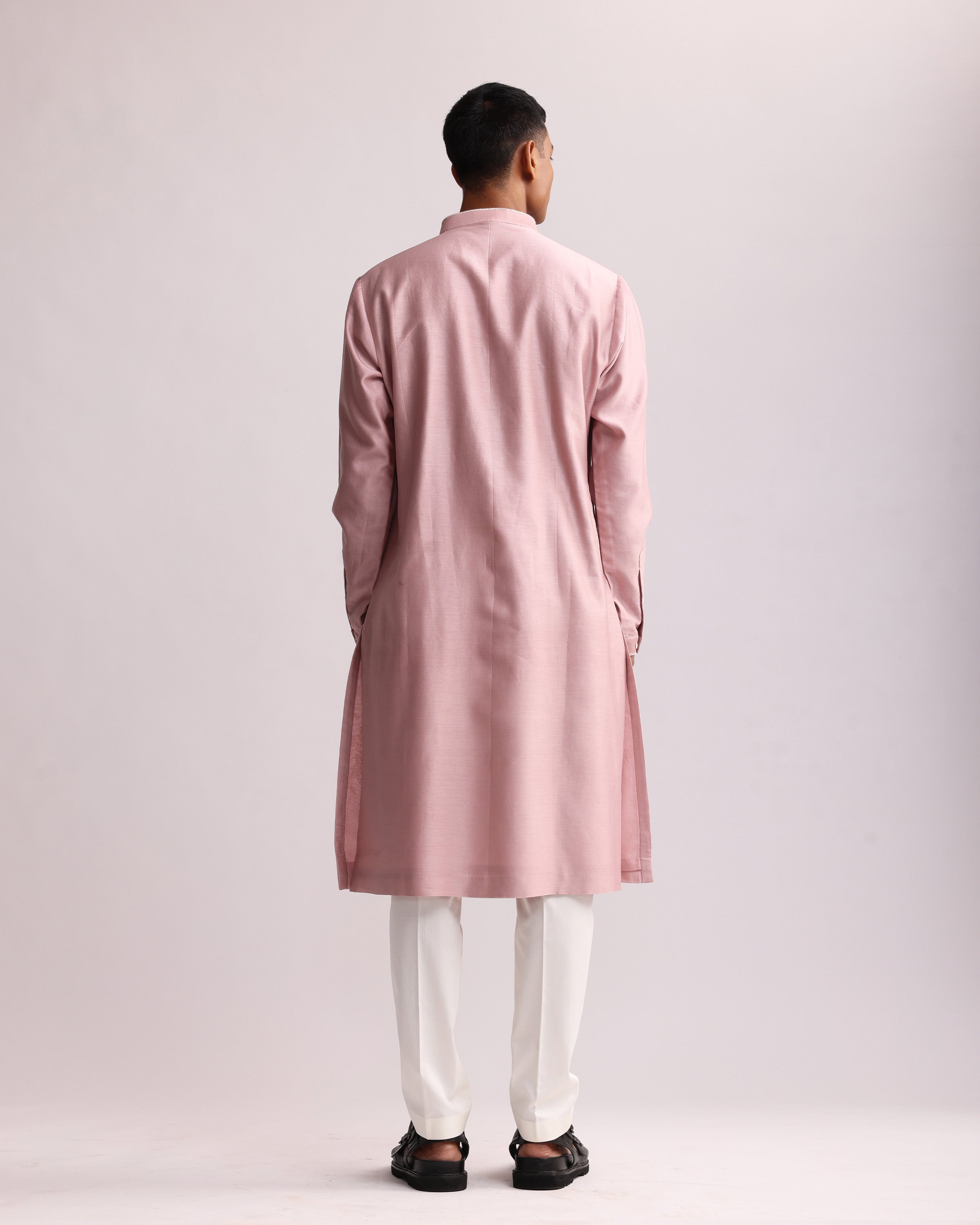 COUNTRYMADE Kurtas SHADOW CAMO HAND EMBROIDERED KURTA SET ensemble brodé