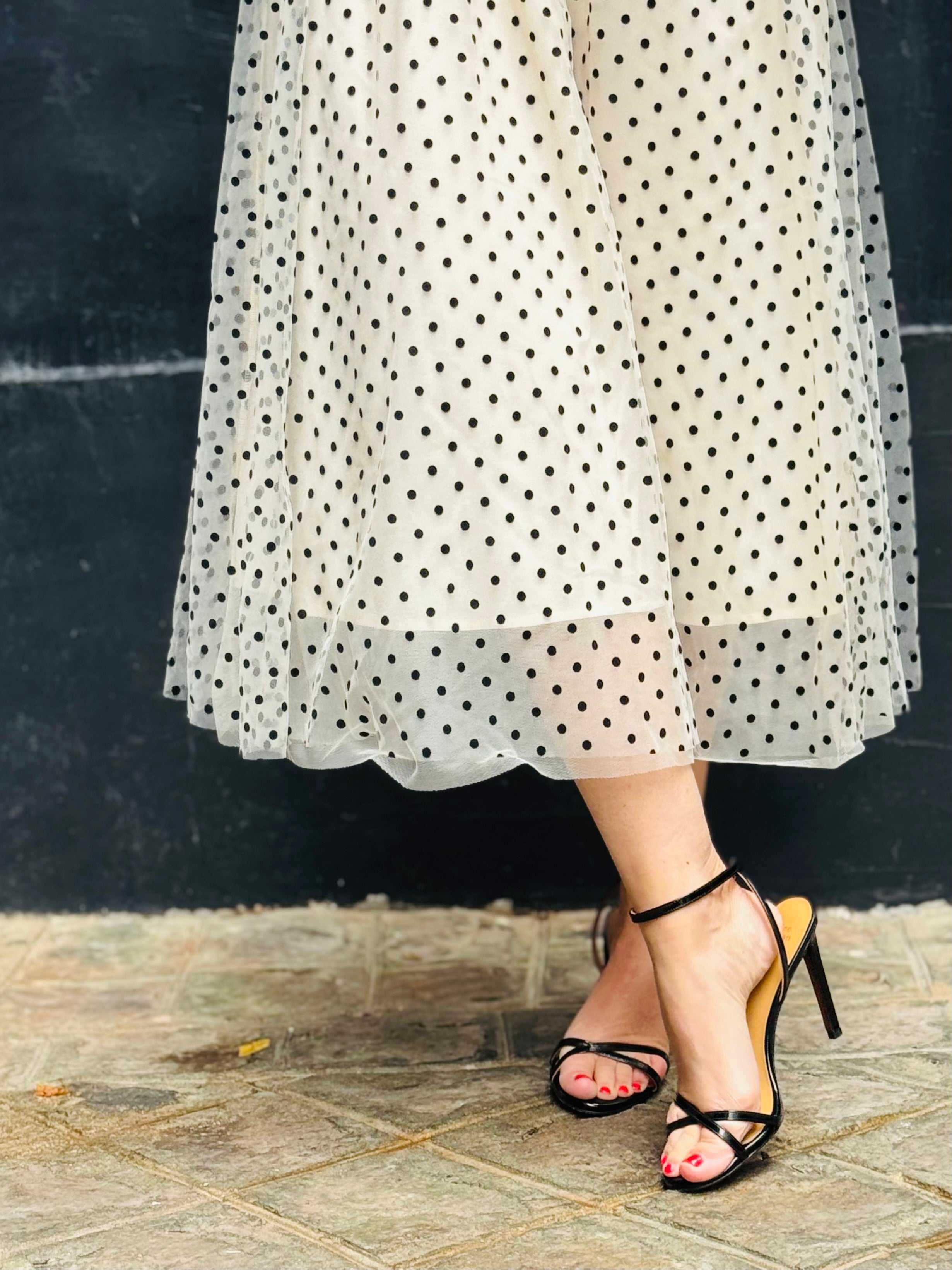 PANTRUCHE Jupes Tutu DOT jupe taille 1 tulle à pois