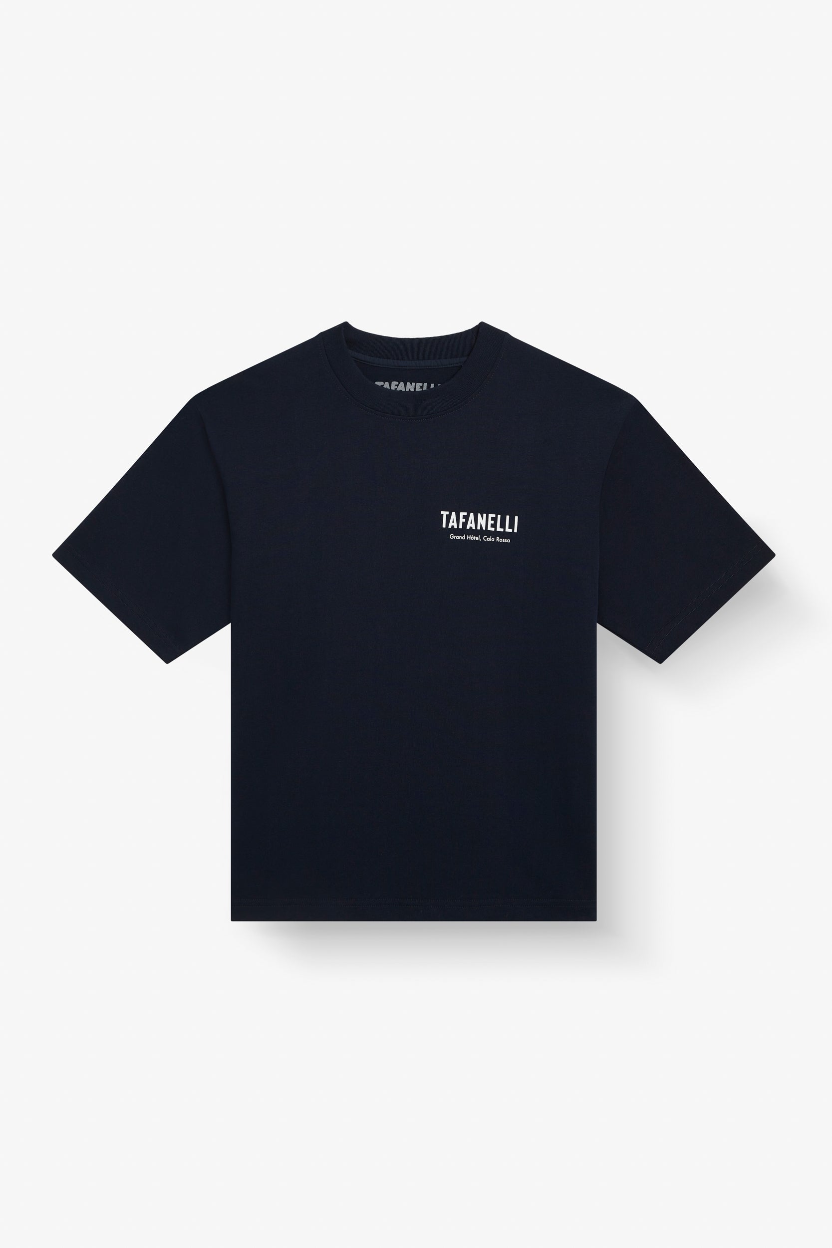 TAFANELLI T-Shirts LE CALA ROSSA t-shirt bleu marine limité 30 pièces