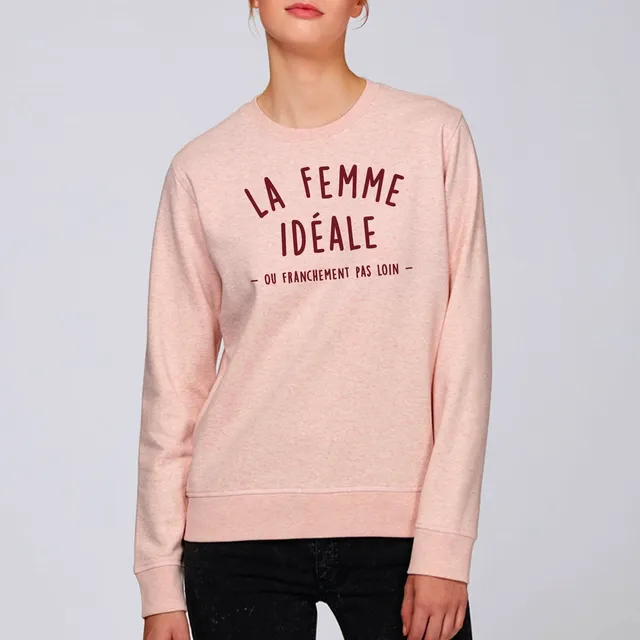 Juste Un T-shirt Sweats Imprimés La femme Idéale sweat-shirt femme
