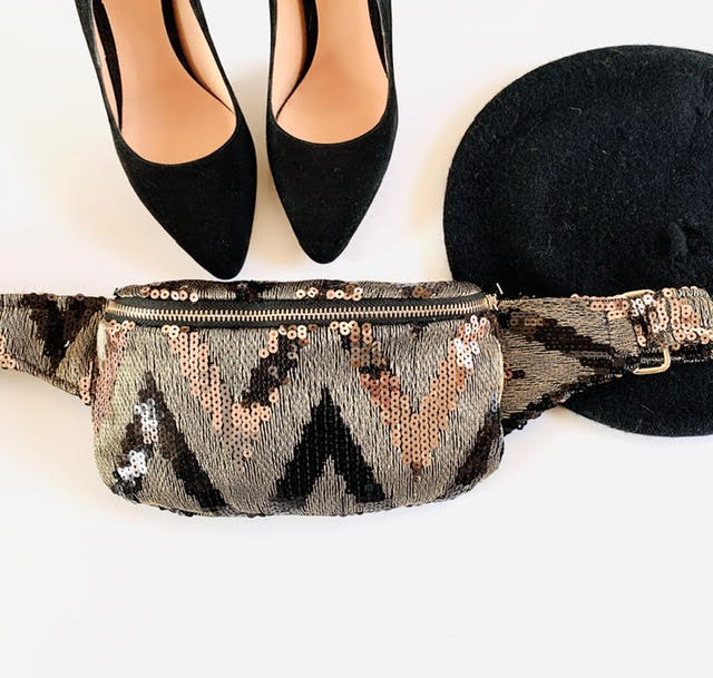 PANTRUCHE Bananes Banane Toi même à sequins géométriques
