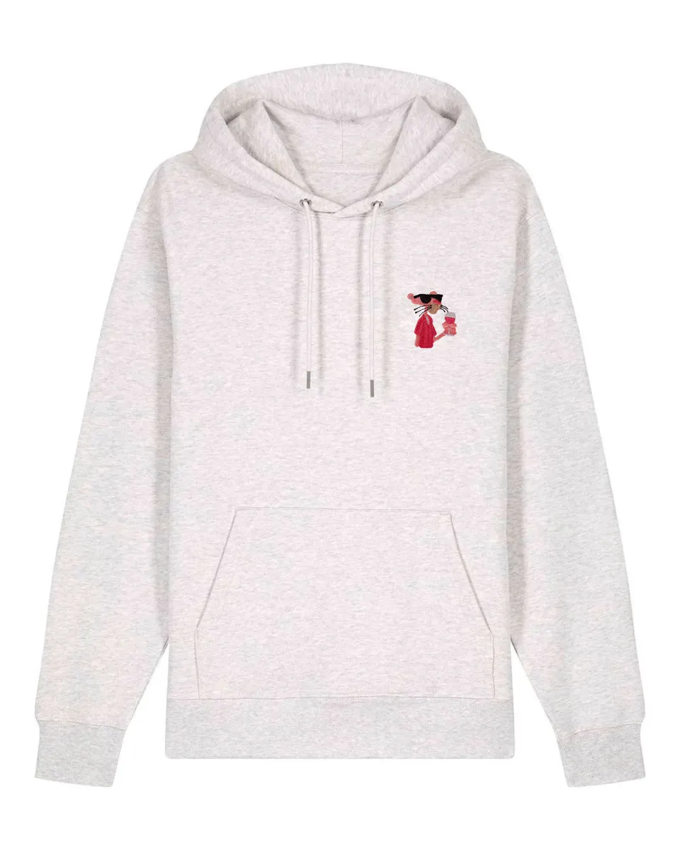 Juste Un T-shirt Sweats à Capuche La Panthère Rose sweat à capuche