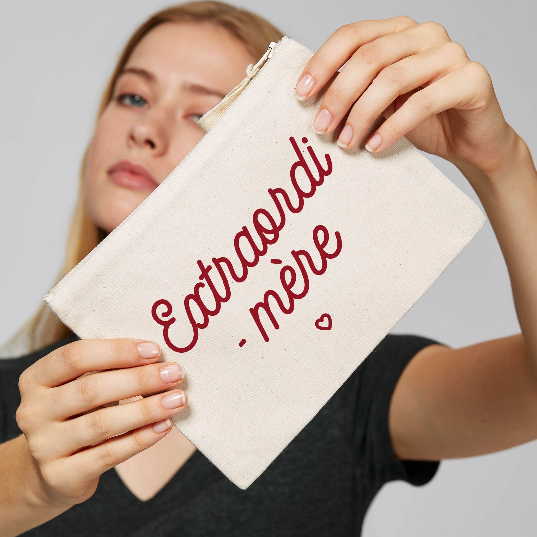 Juste Un T-shirt Pochettes Extraordi-mère pochette cadeau maman