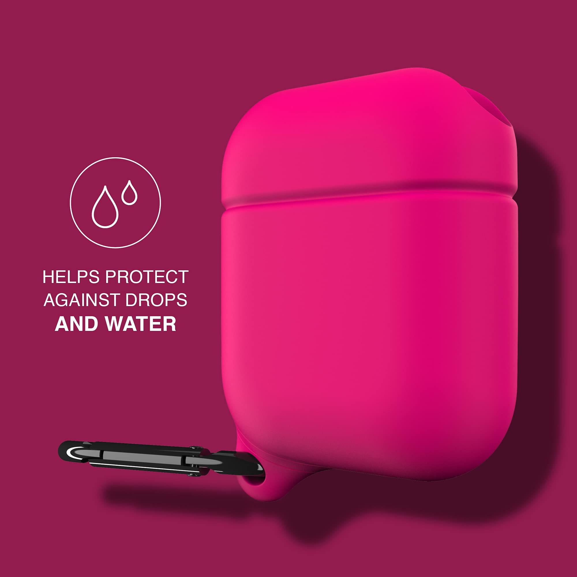 Superdry Coques de Protection Airpod coque rose en silicone