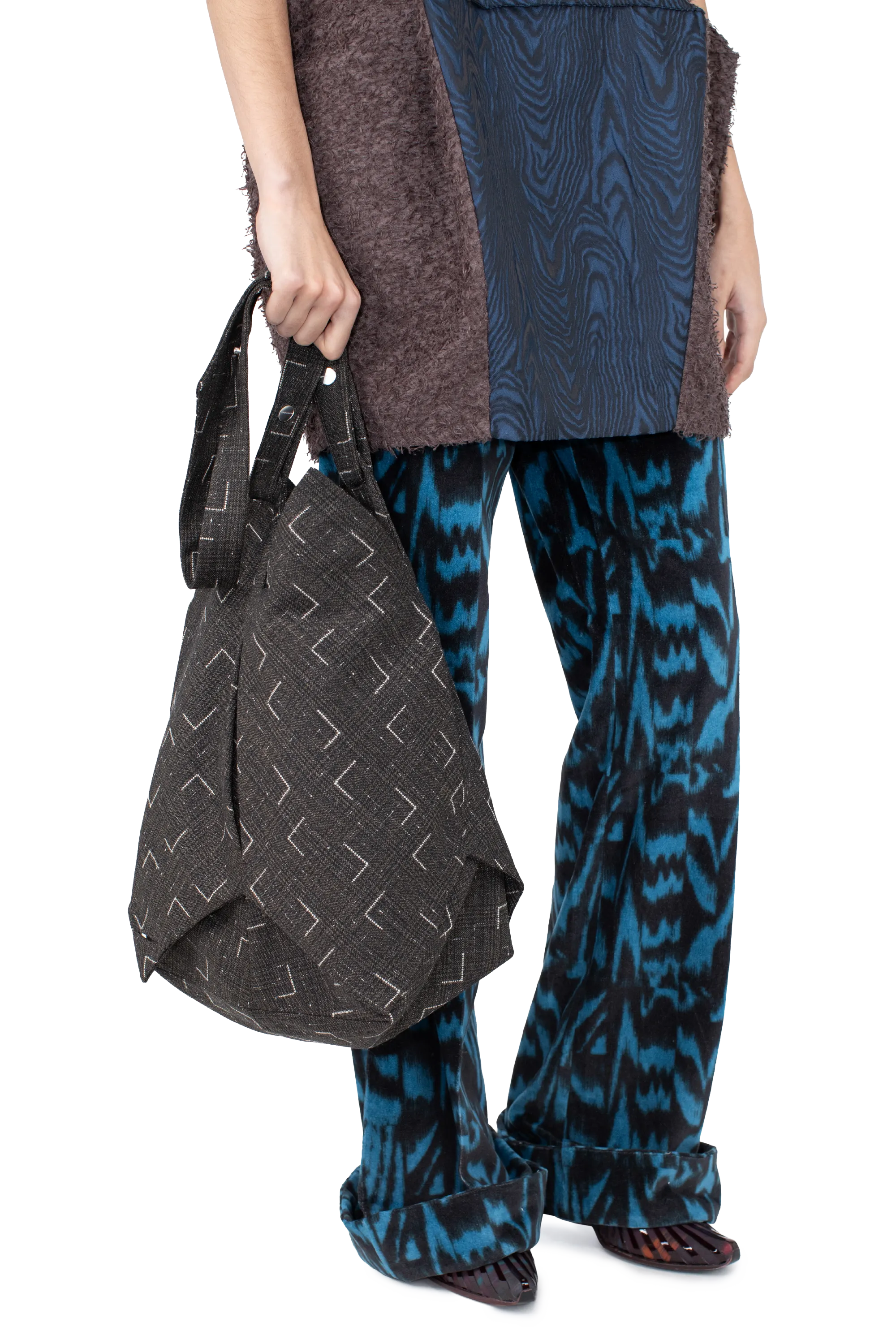 Kiko Kostadinov Bags KALEIDOSCOPE Bag sac bandoulière Off Black / Chalk