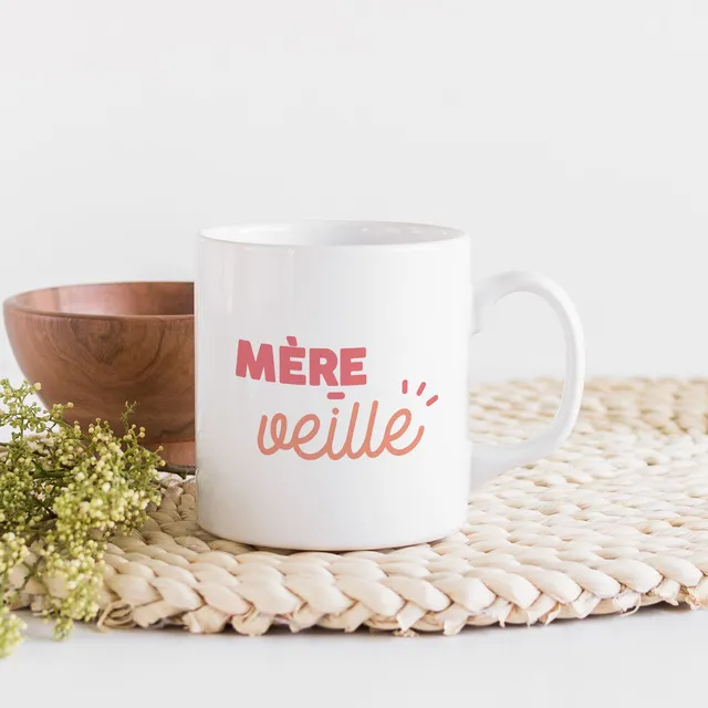 Juste Un T-shirt Mugs Mère Veille mug maman
