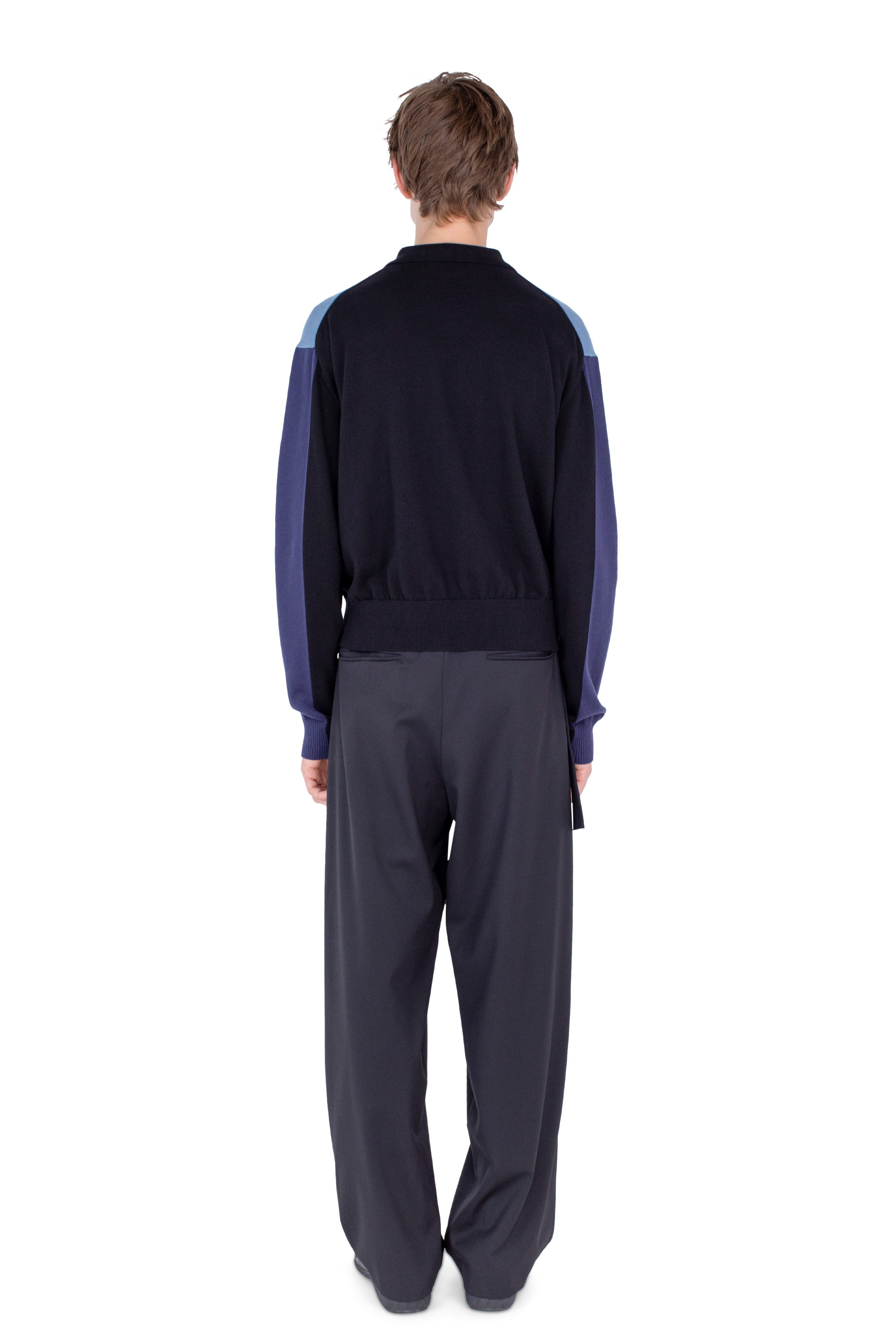 Kiko Kostadinov Knitwear MUNNO Knit Cardigan cardigan Phantom Black coton