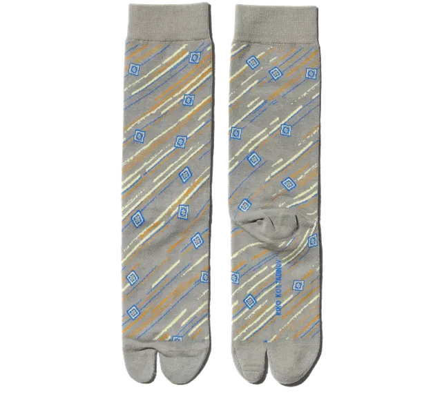 Kiko Kostadinov Accessories ANDRAS Tabi Socks chaussettes Tan OS coton