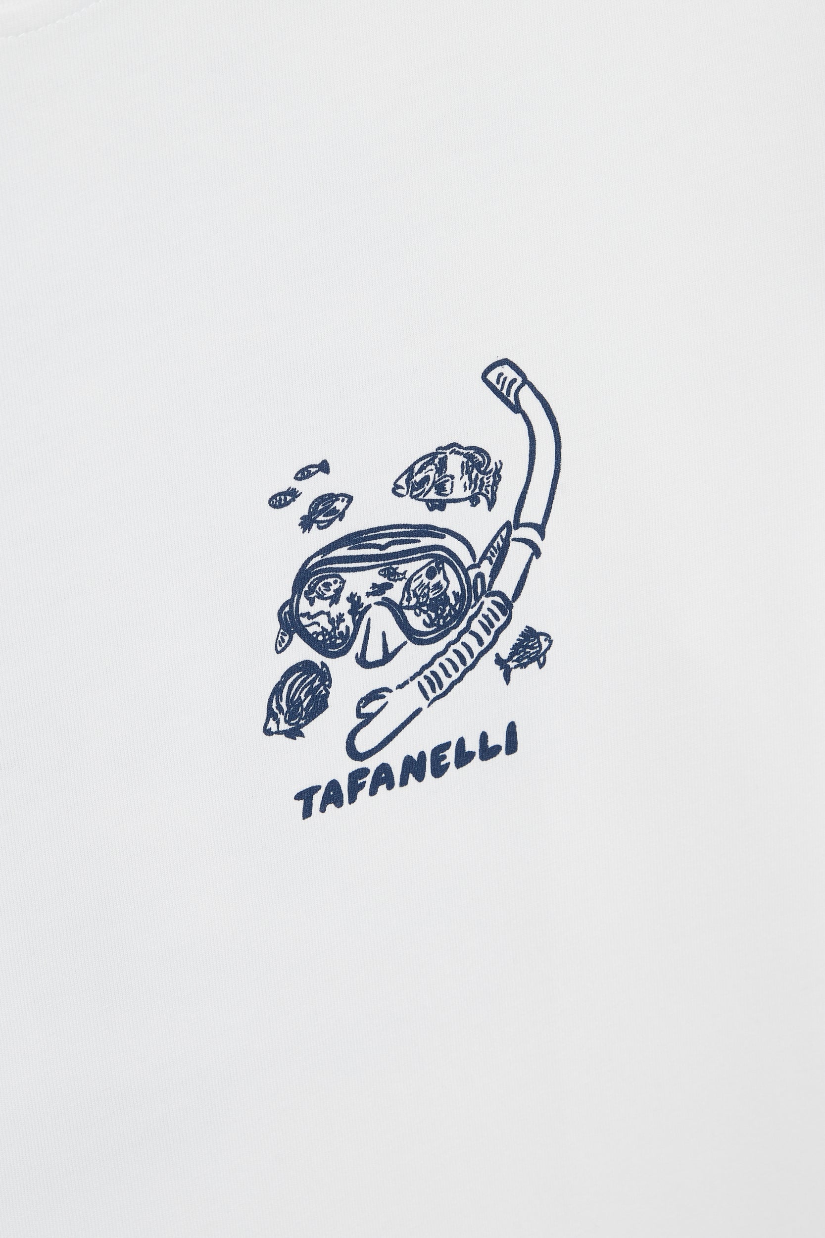TAFANELLI T-Shirts Le Plongeur Méditerranéen t-shirt coton