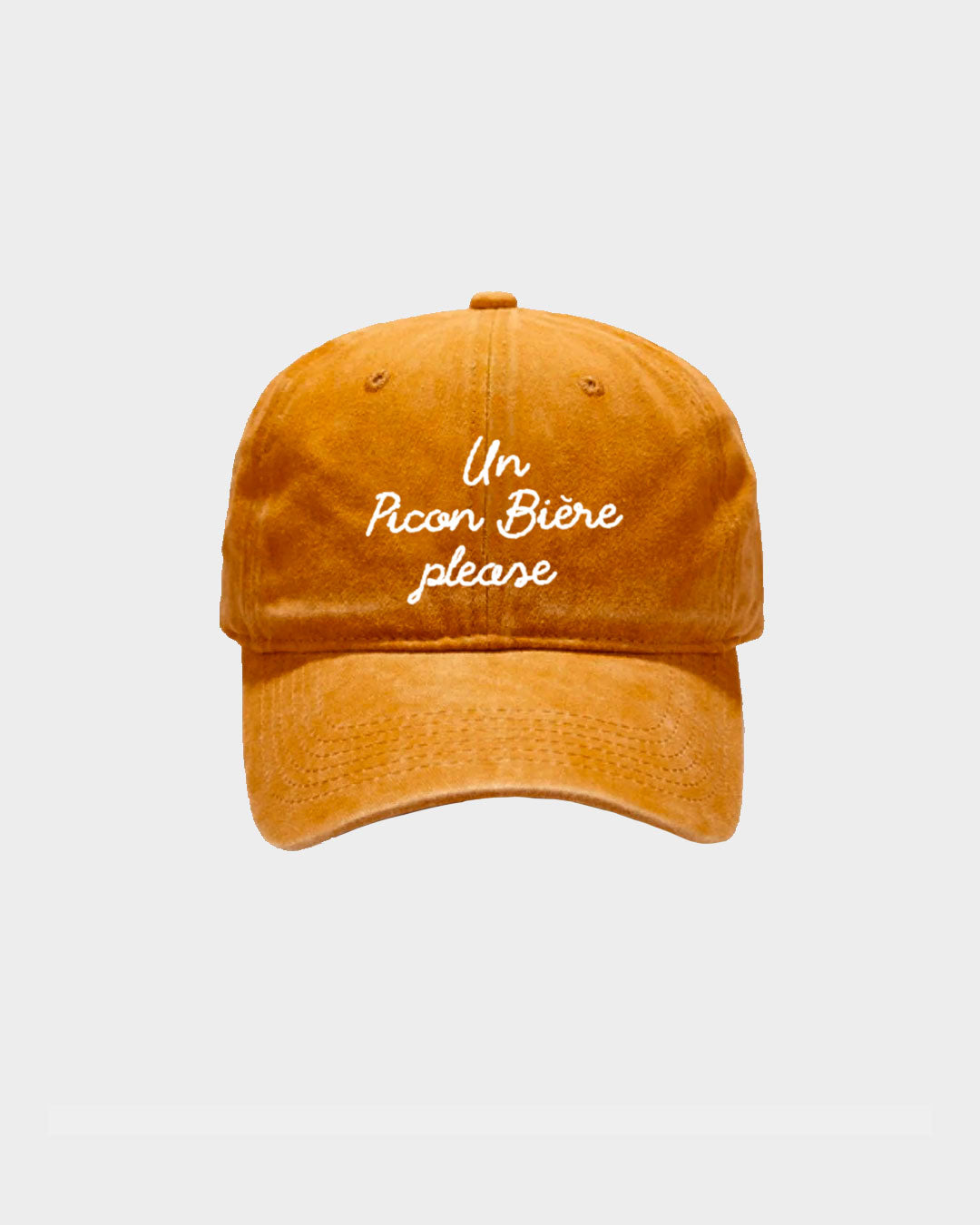 Juste Un T-shirt Casquettes Picon Bière Please casquette coton brodée