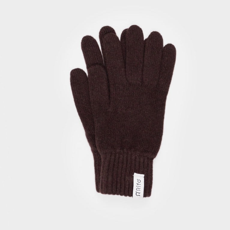 Sourire Multicolore Gants et mitaines Anita gants femme cachemire recyclé