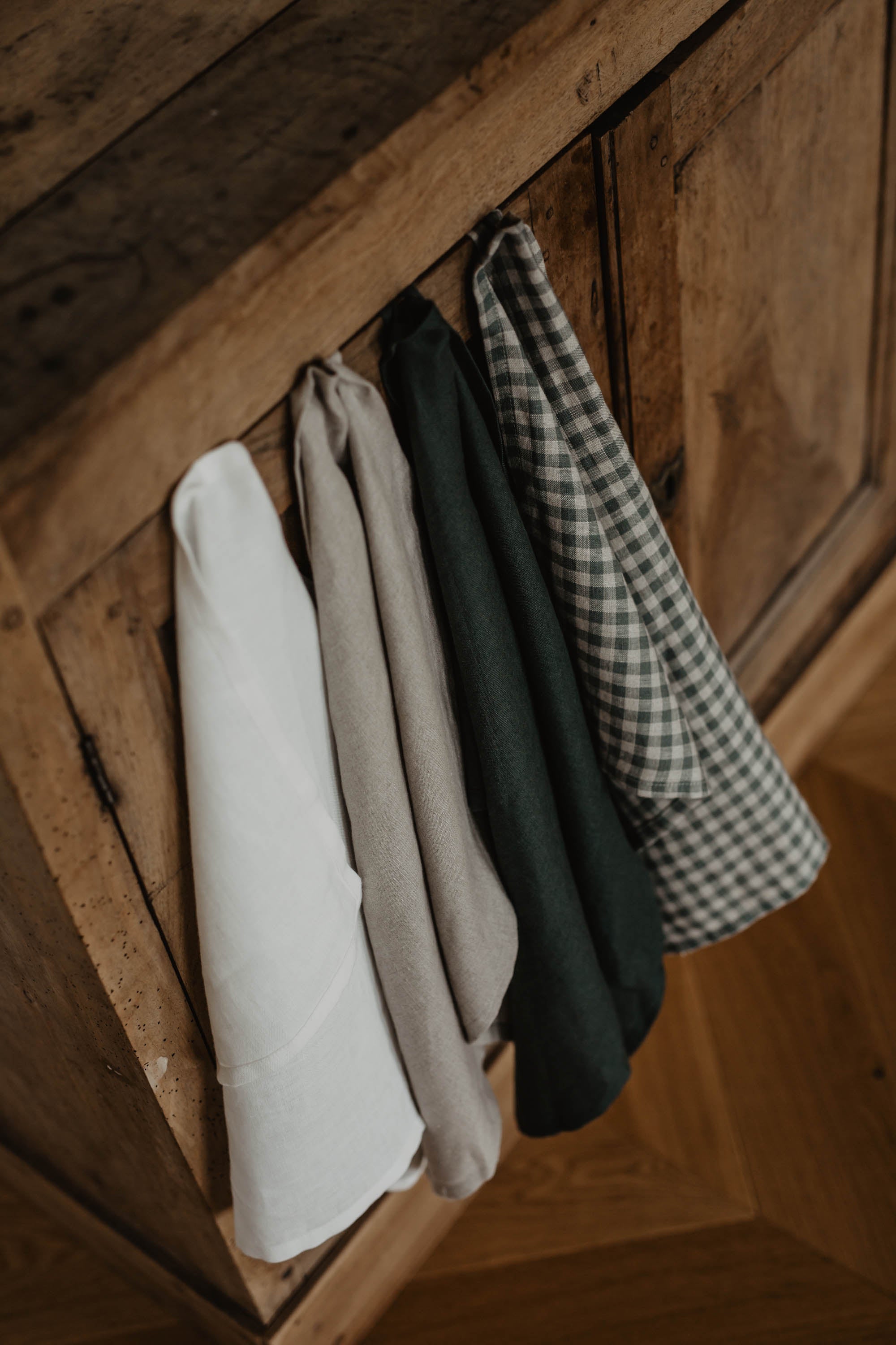 Laumė linen Home Edit torchon en lin naturel absorbant