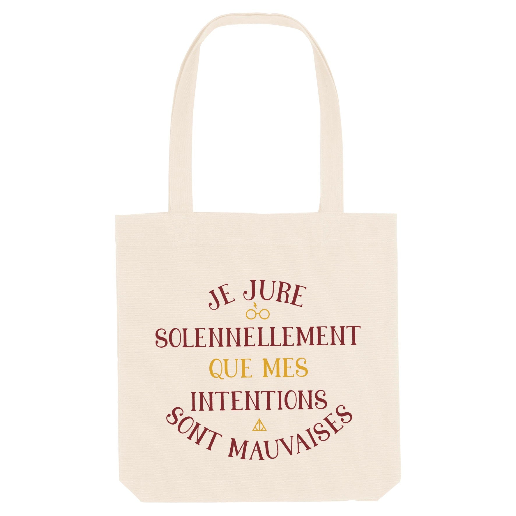 Juste Un T-shirt Tote Bags Je jure solennellement tote bag naturel