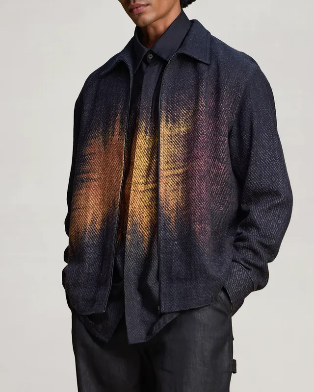 COUNTRYMADE Jackets THERMAL MAP PRINTED veste imprimée zippée