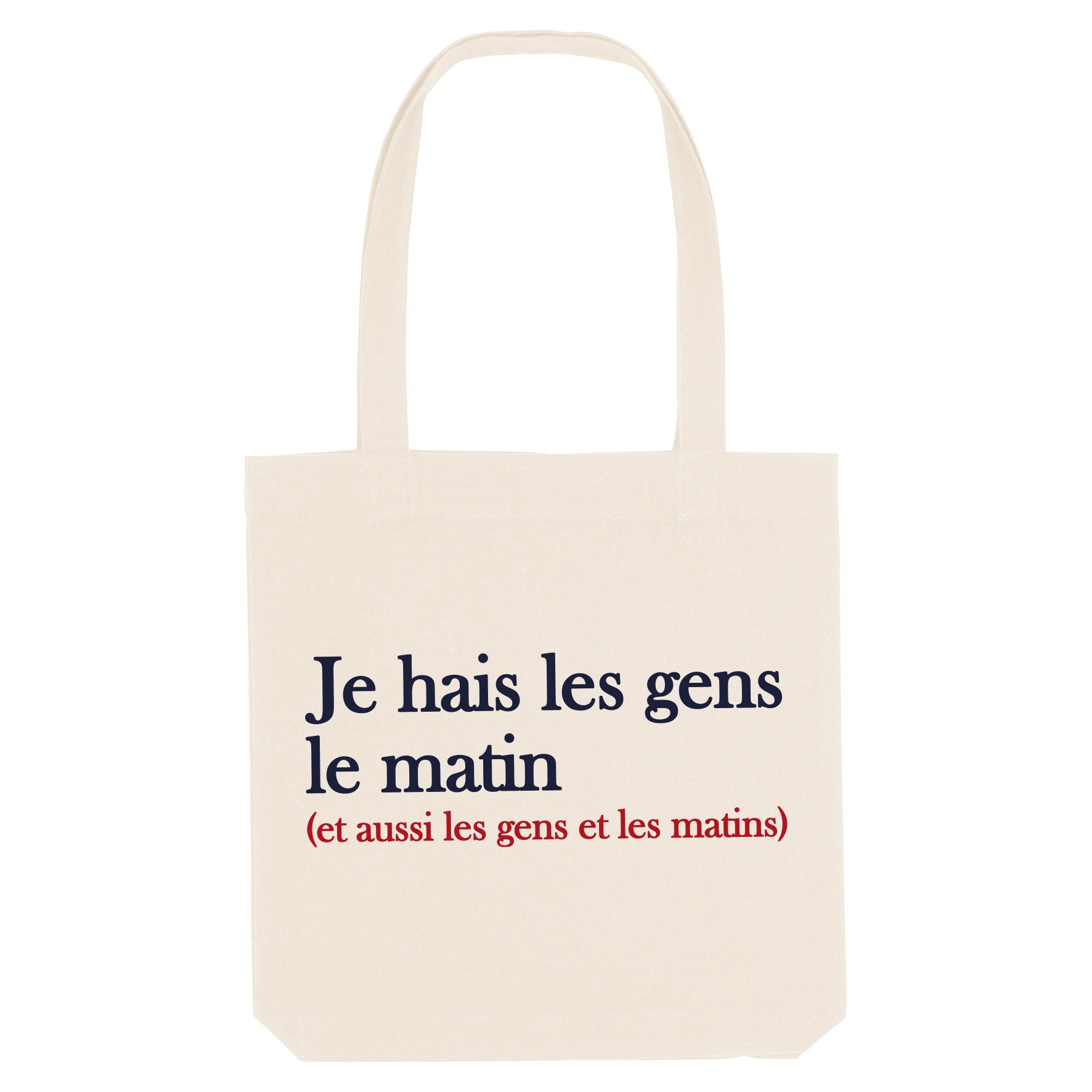 Juste Un T-shirt Tote Bags Je hais les gens tote bag naturel