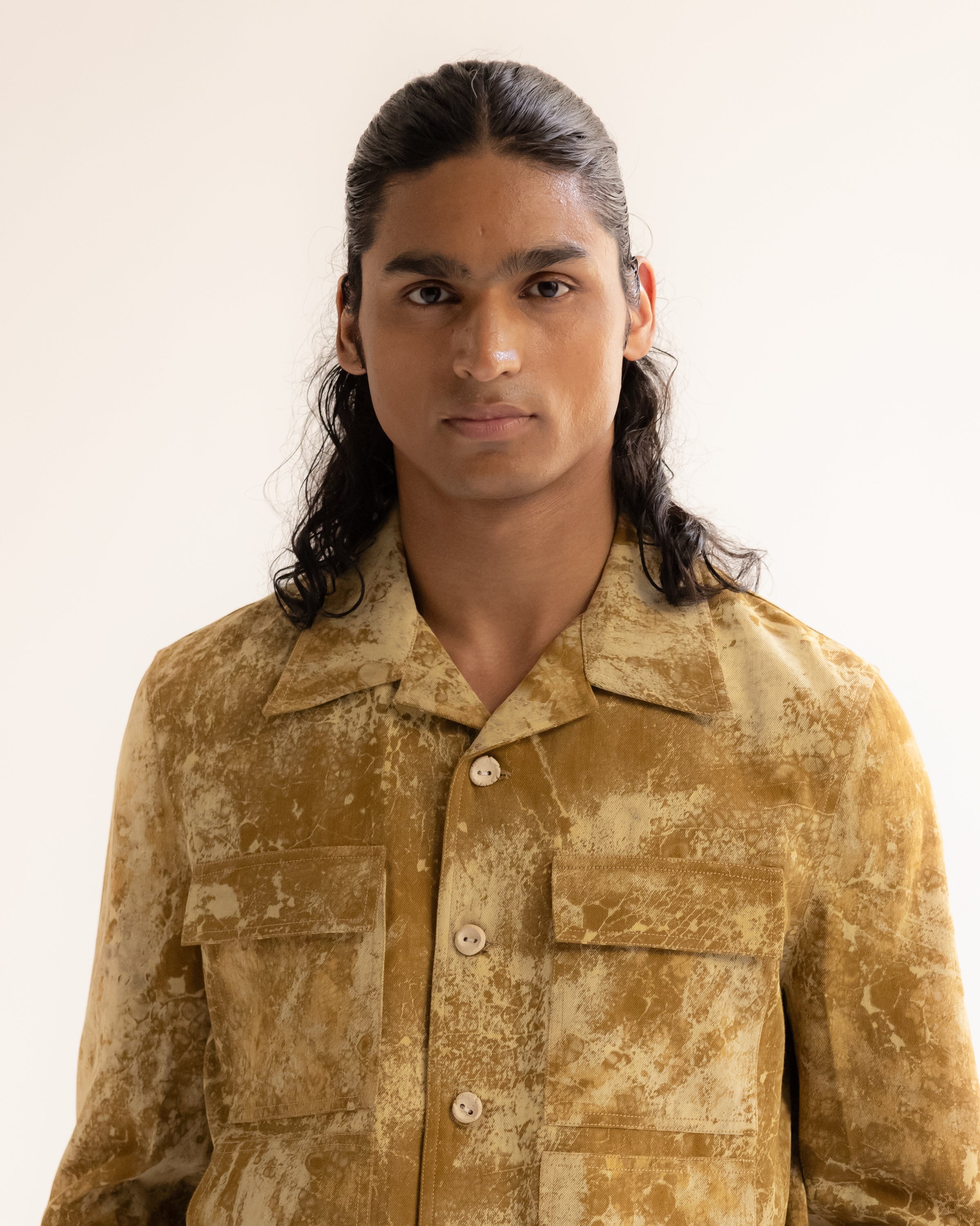 COUNTRYMADE Jackets Trail Dust Skin Textured Batik Jacket veste batik texturée