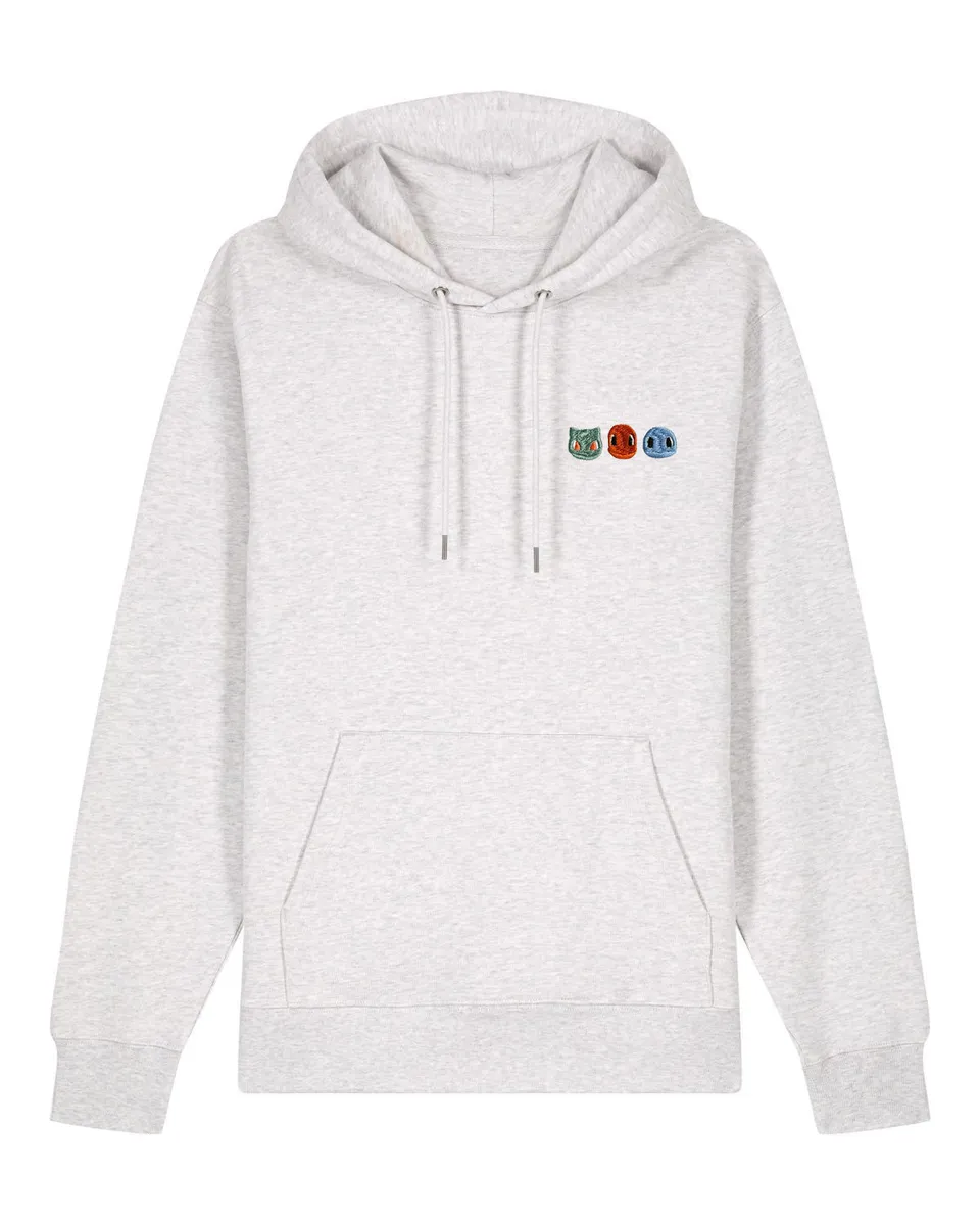 Juste Un T-shirt Sweats à Capuche Bourg Palette sweat brodé à capuche