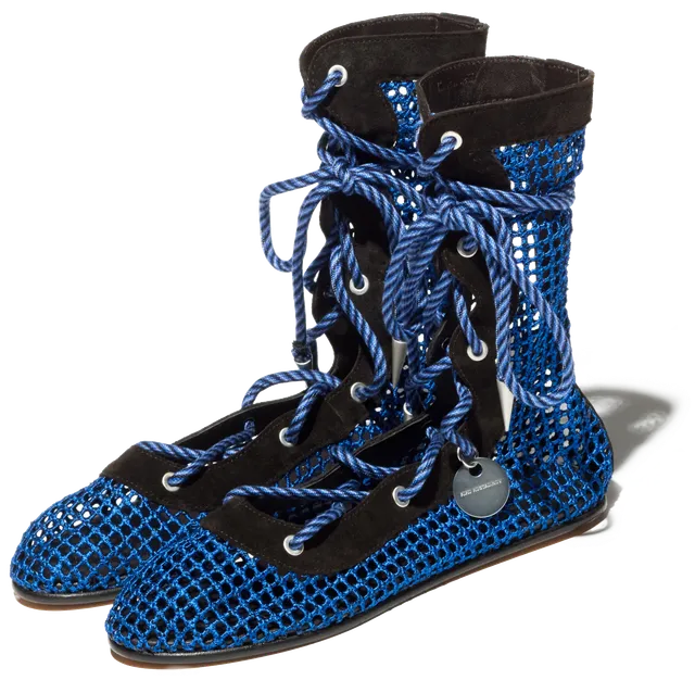 Kiko Kostadinov Shoes RETICELLA Lace-Up Boots bottes lacées Sapphire