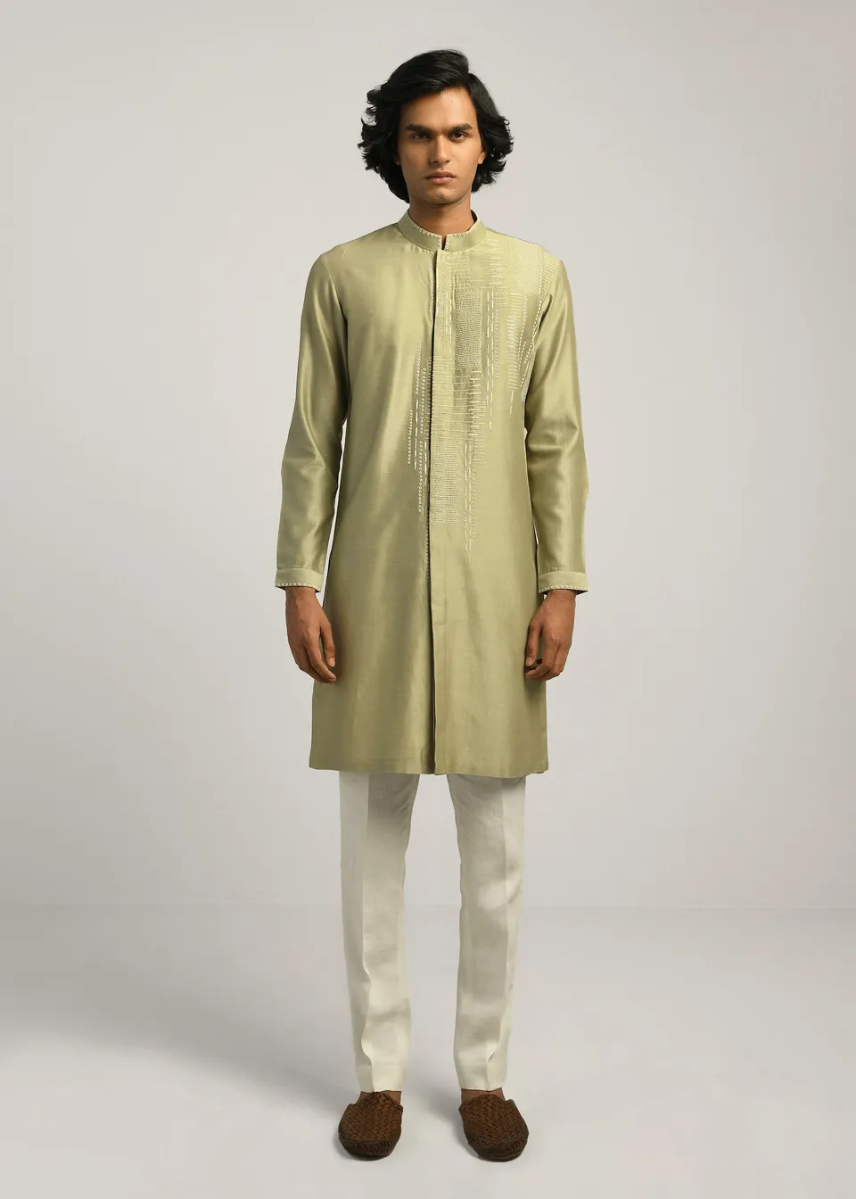 COUNTRYMADE Kurtas Dots Dash Kurta Set ensemble kurta Chanderi