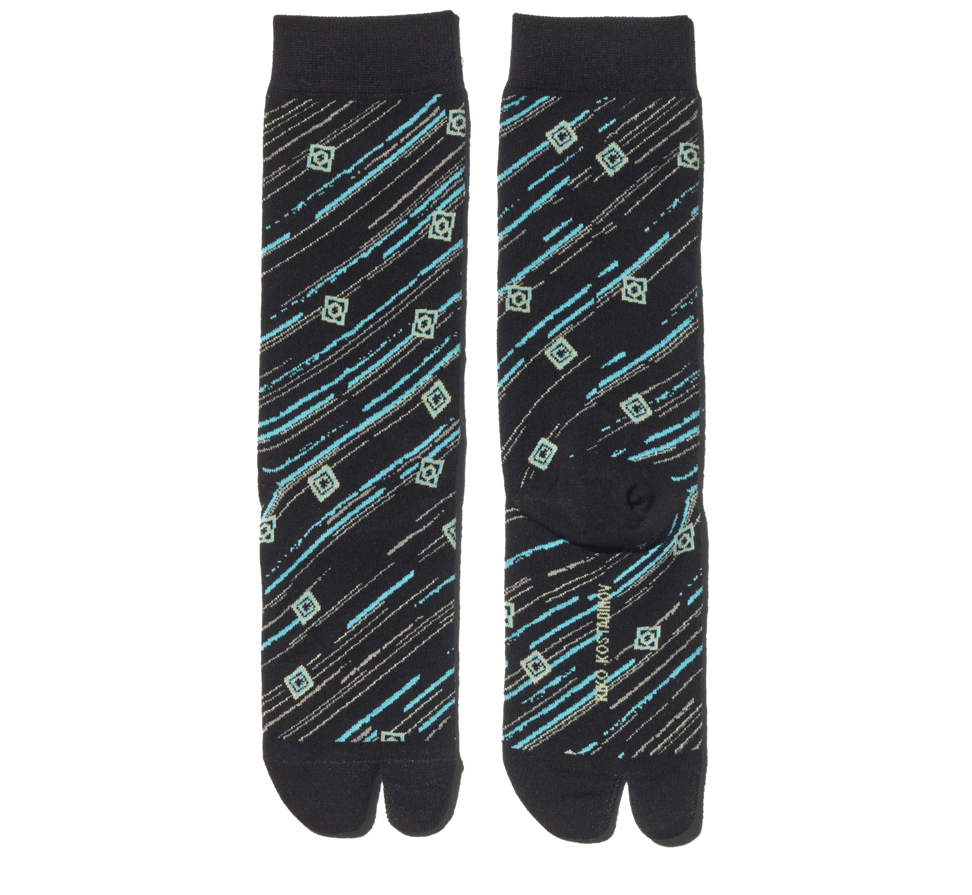 Kiko Kostadinov Accessories ANDRAS Tabi Socks chaussettes Dawn Black taille unique coton
