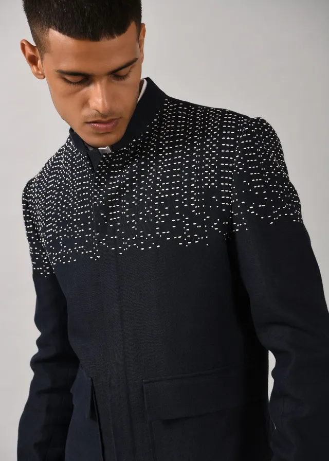 COUNTRYMADE Jackets MORSE CODE SHORT JACKET veste courte en lin