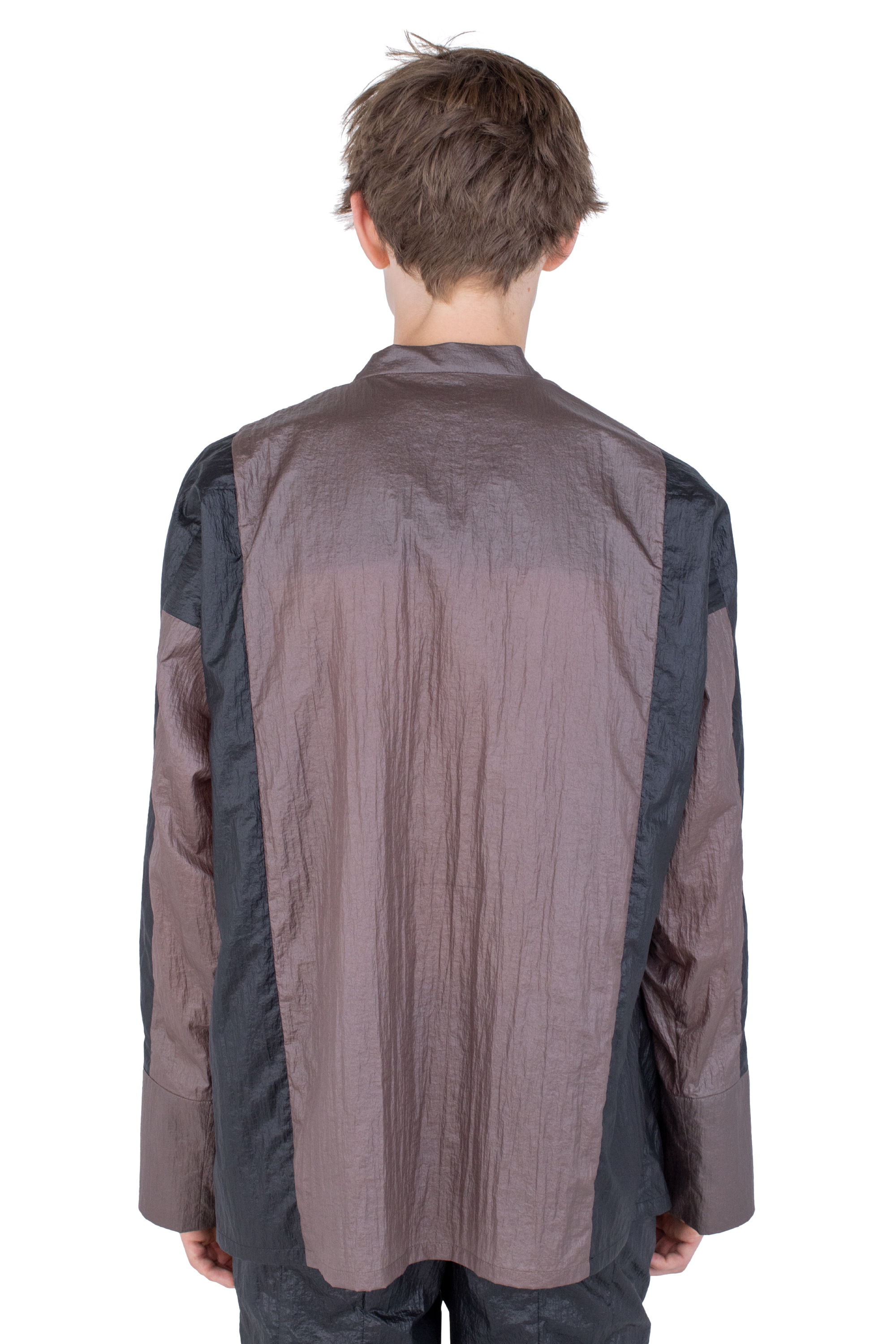 Kiko Kostadinov Tops HERTEL Stripe Pullover haut Terra nylon