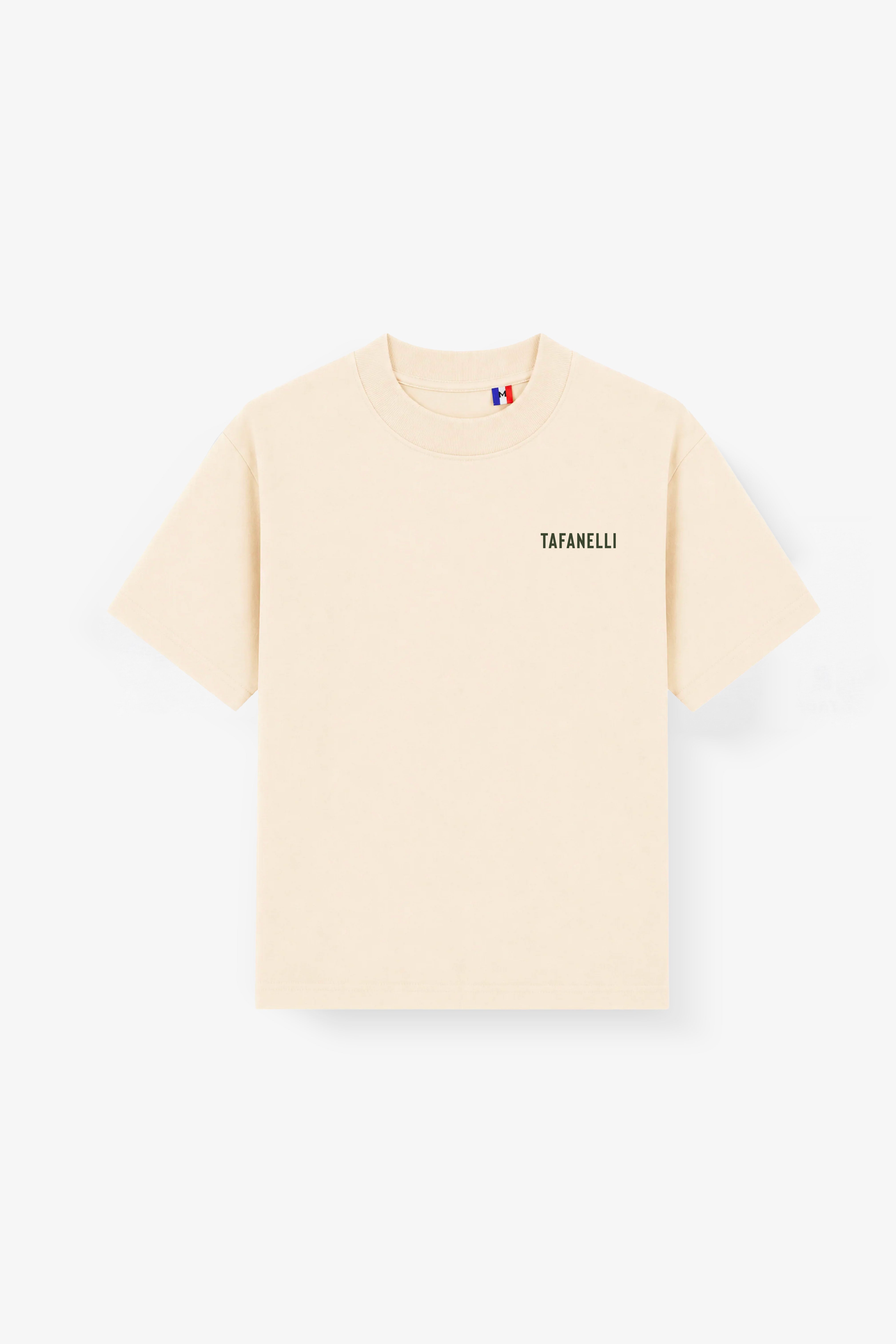 TAFANELLI T-Shirts LE CORSICA 704 | 1755 t-shirt bleu marine coton 280 g/m²