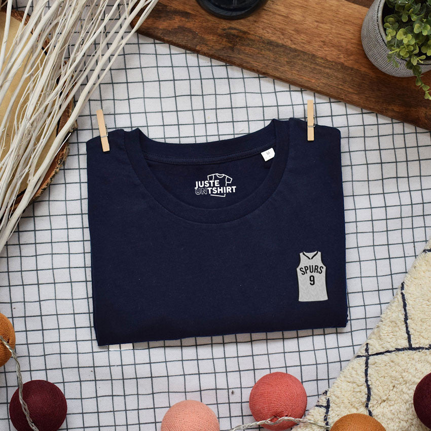 Juste Un T-shirt T-shirts Brodés San Antonio Spurs t-shirt