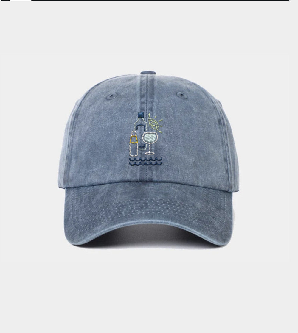 Juste Un T-shirt Casquettes Gin To des vacances casquette brodée