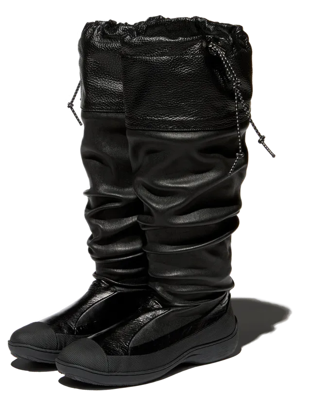 Kiko Kostadinov Shoes AVOCET Leather Boots bottes cuir noir