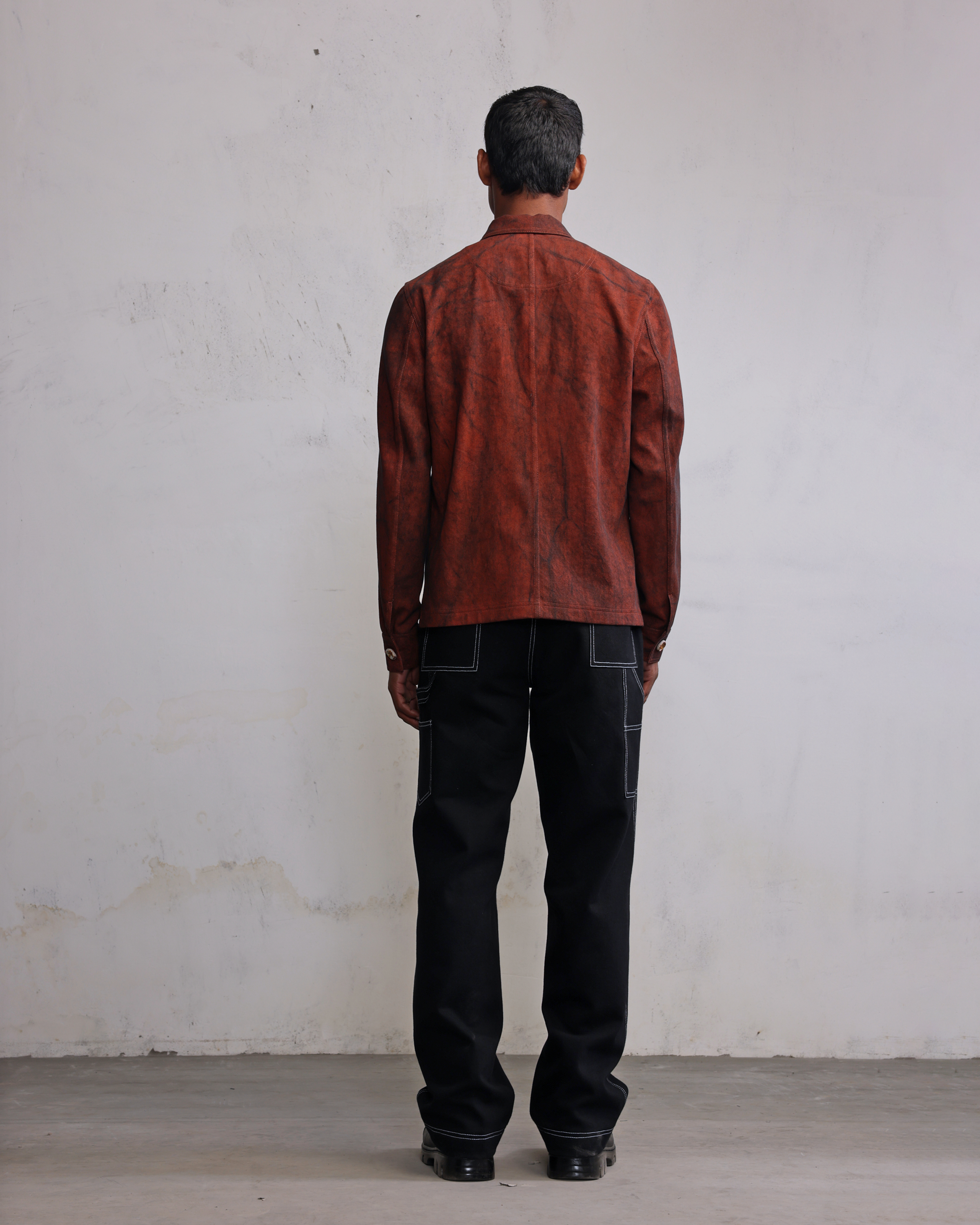 COUNTRYMADE Jackets Rust coated denim jacket veste en denim enduit rouille