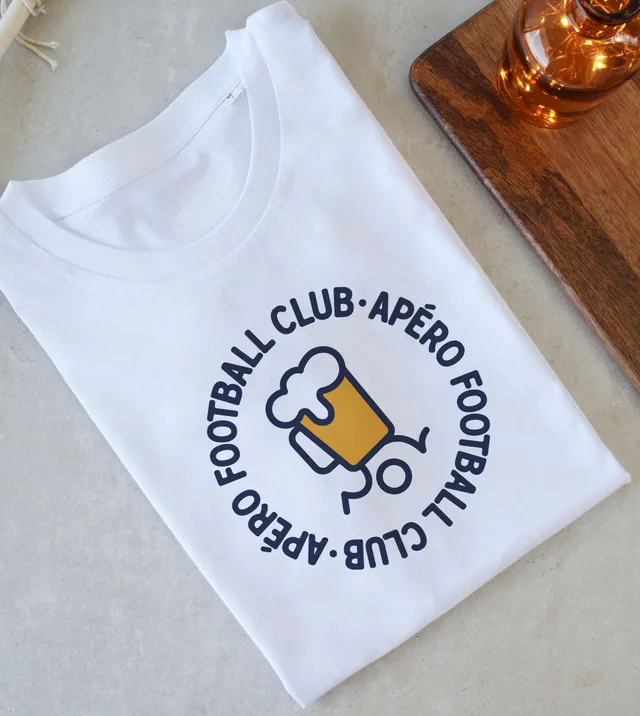 Juste Un T-shirt T-shirts Imprimés Apéro Football Club t-shirt foot