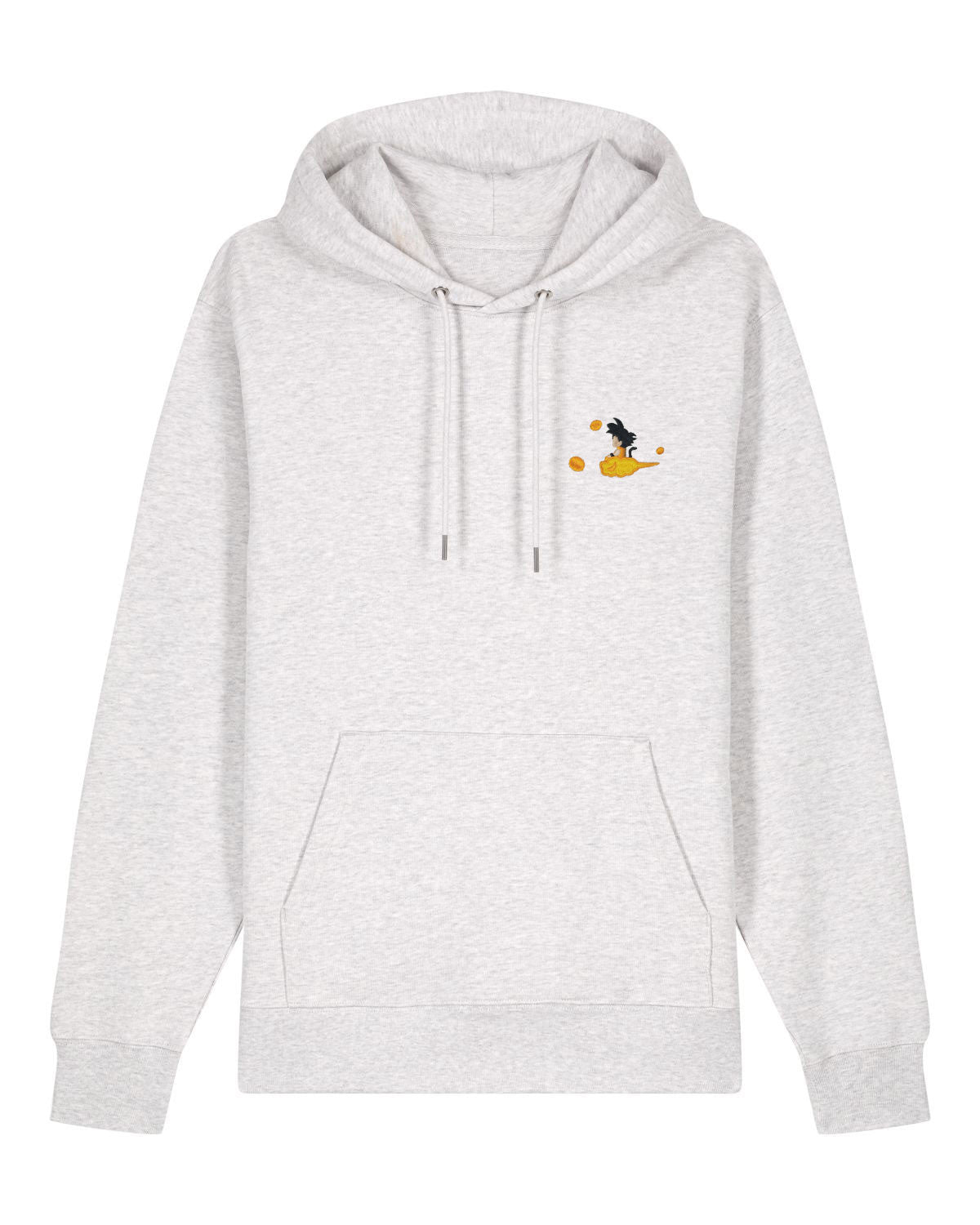 Juste Un T-shirt Sweats à Capuche Nuage sweat à capuche gris chiné