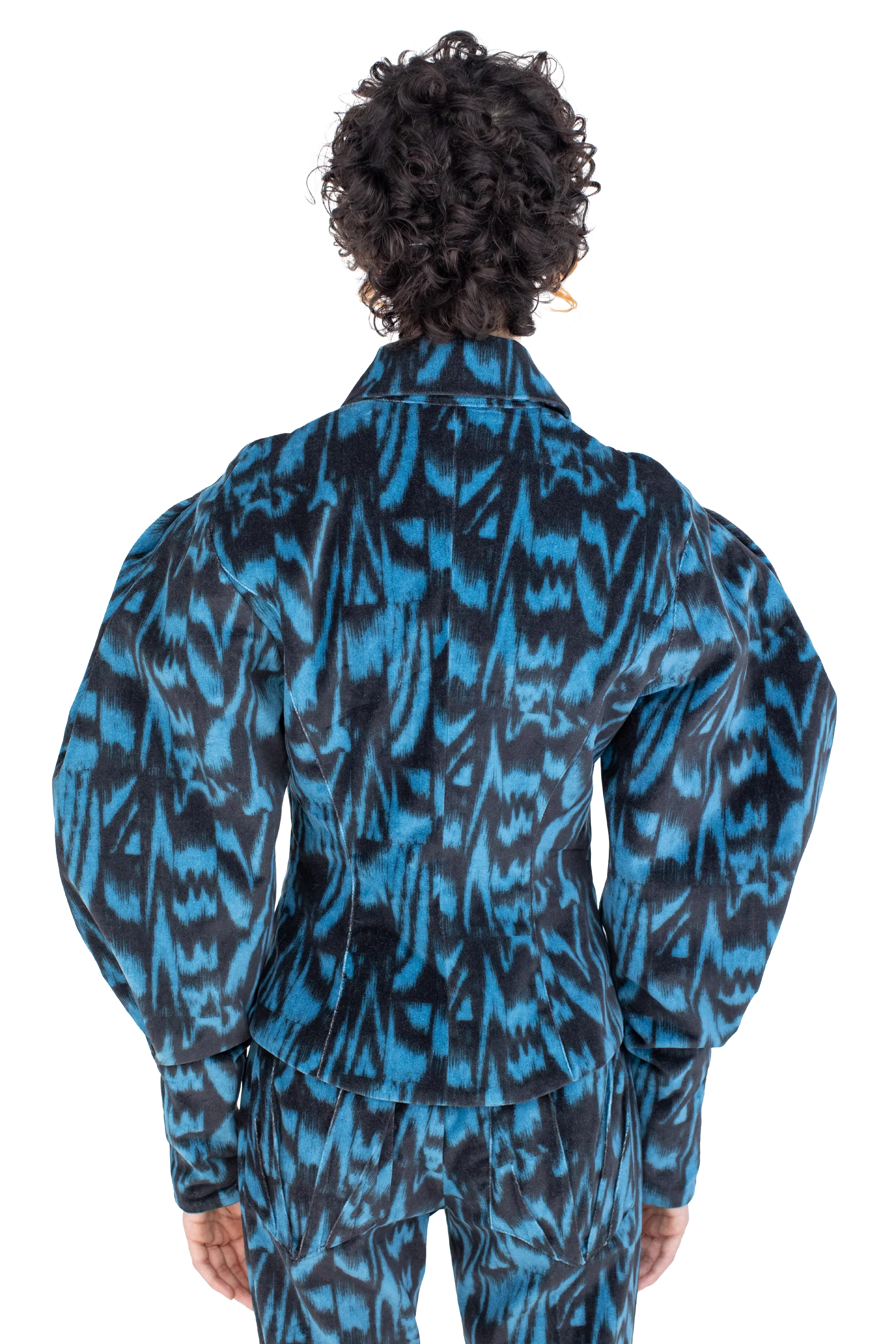 Kiko Kostadinov Outerwear ISTRIAN Jacket veste Sapphire Blue Black