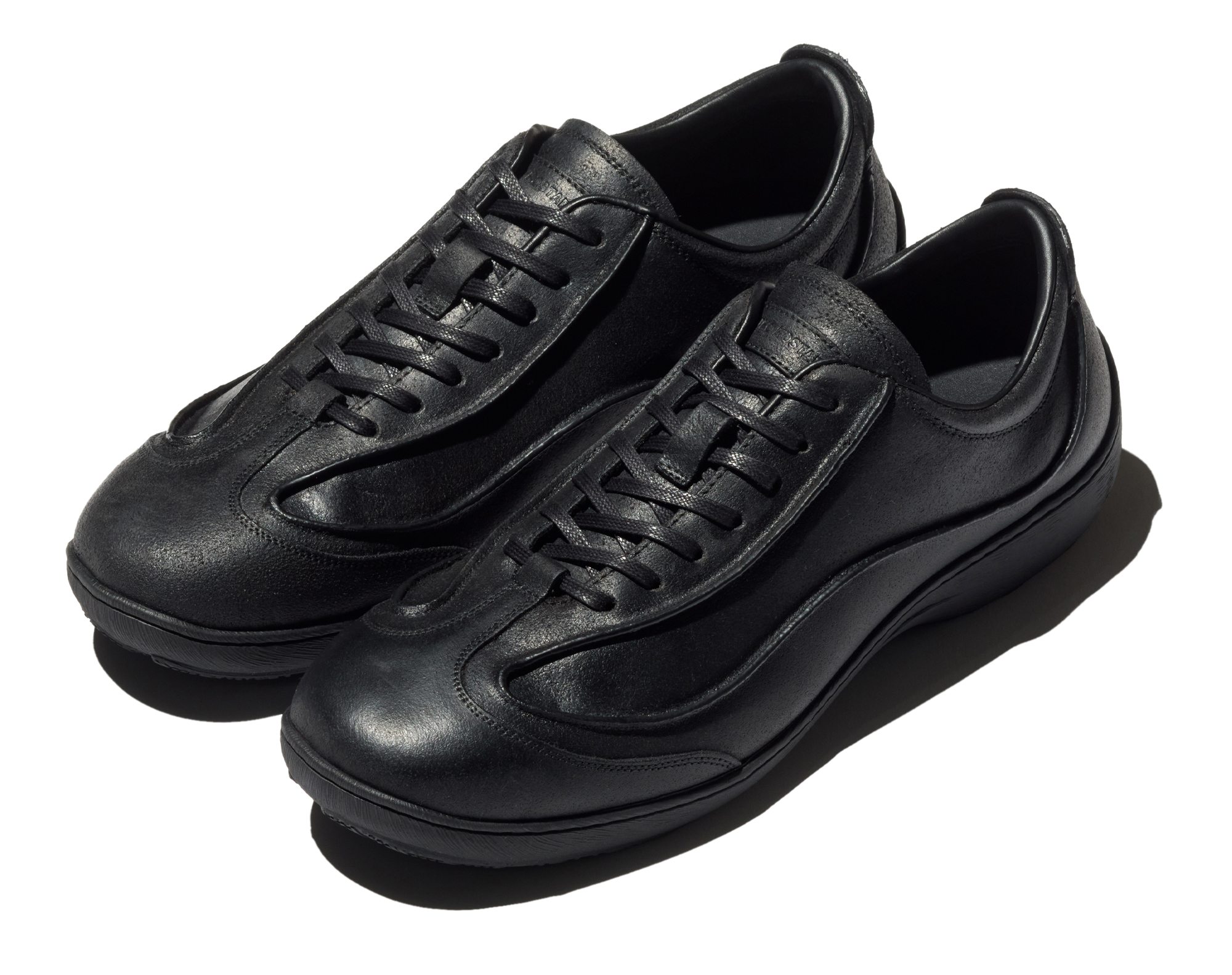 Kiko Kostadinov Shoes SARGO chaussures Antique Black en cuir