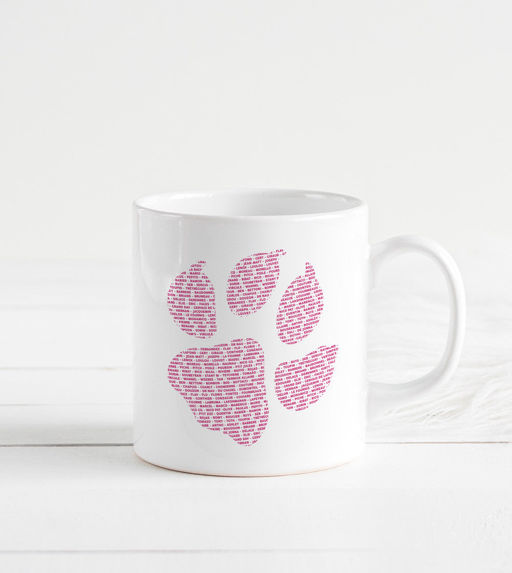 Juste Un T-shirt Mugs All Pinks Rugby Club mug émaillé