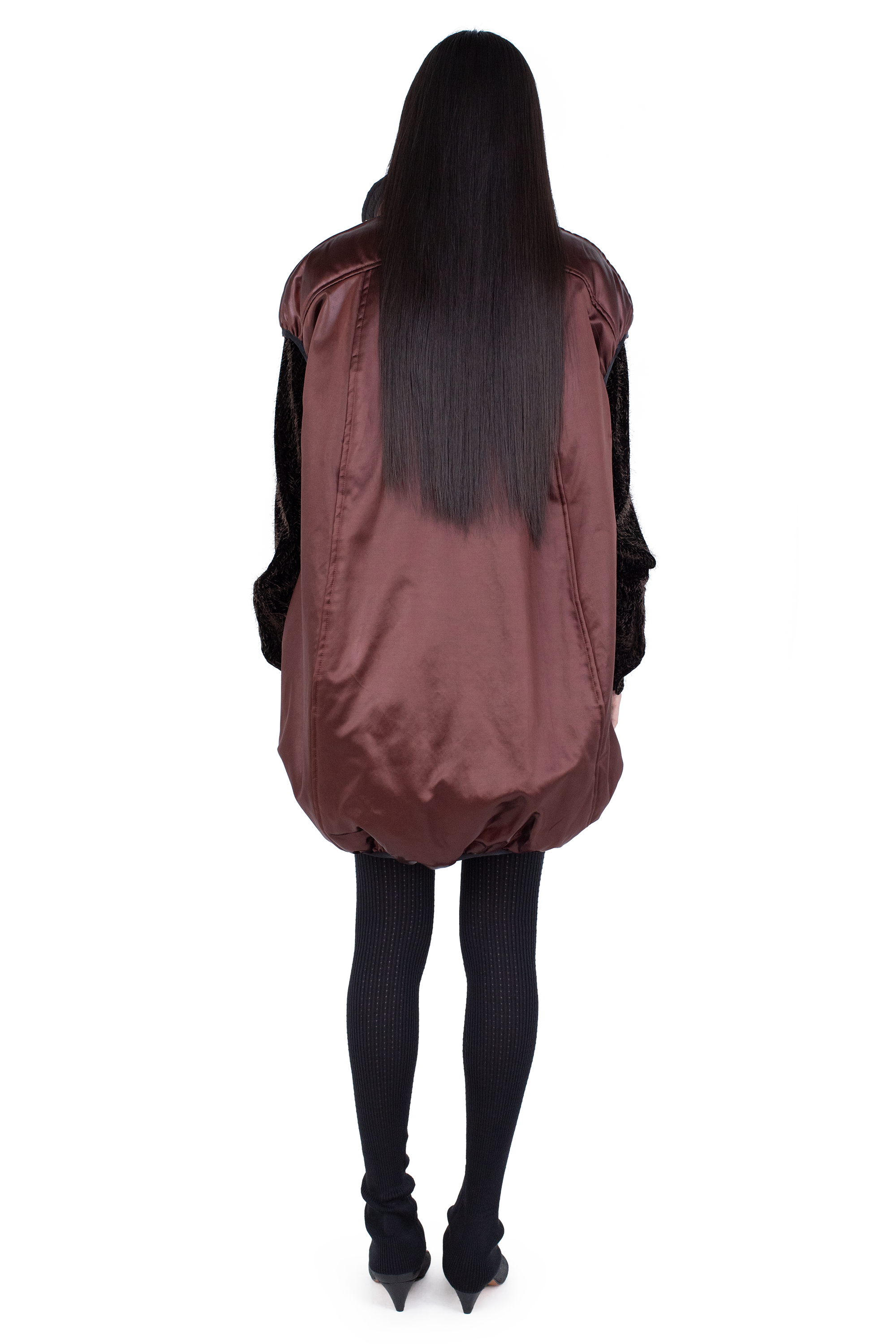 Kiko Kostadinov Knitwear AUK Pullover Gilet gilet Burnt Umber réversible