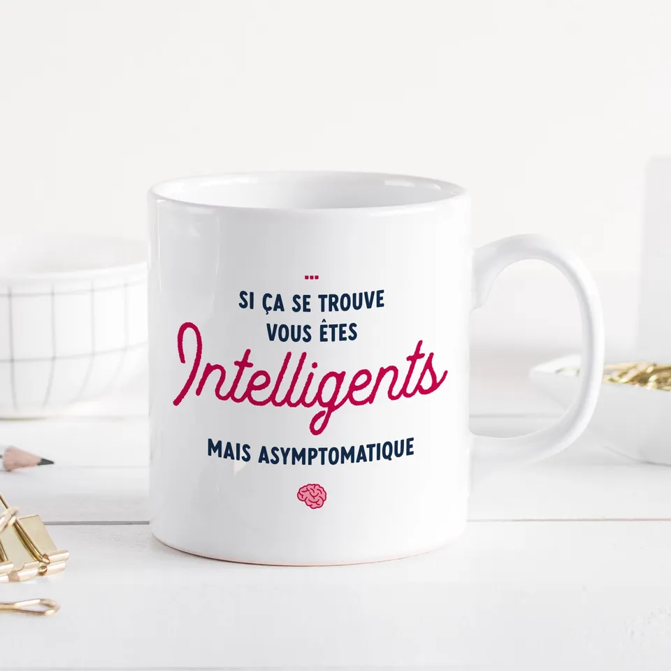 Juste Un T-shirt Mugs Asymptomatique mug anse classique