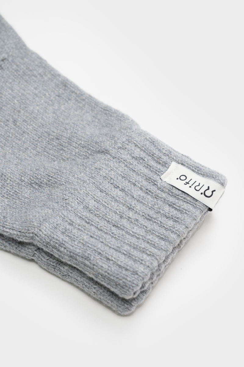 Sourire Multicolore Gants et mitaines Pier Paolo gants homme cachemire recyclé bleu marine