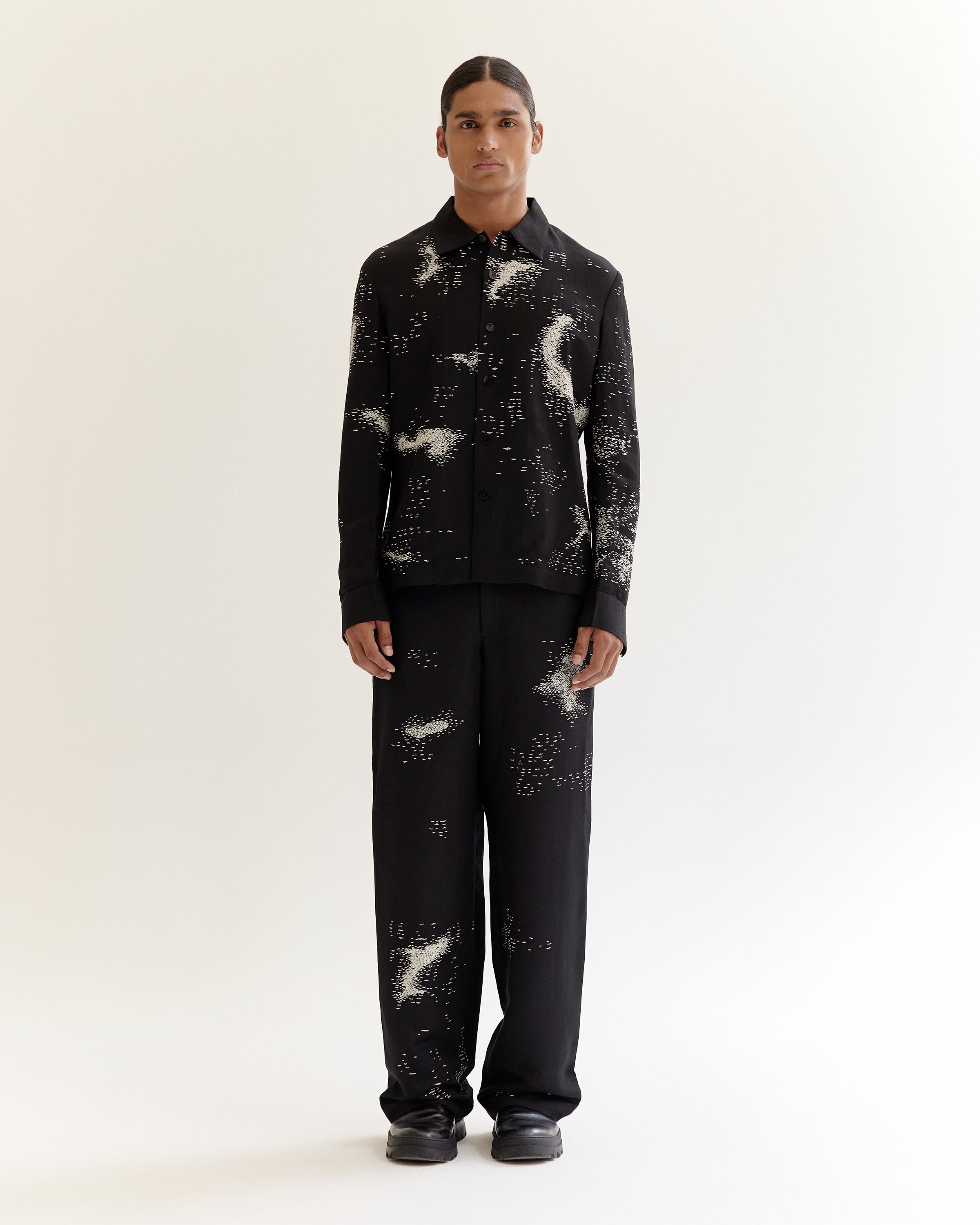 COUNTRYMADE Jackets Trail Drift Jacket veste brodée lin bemberg