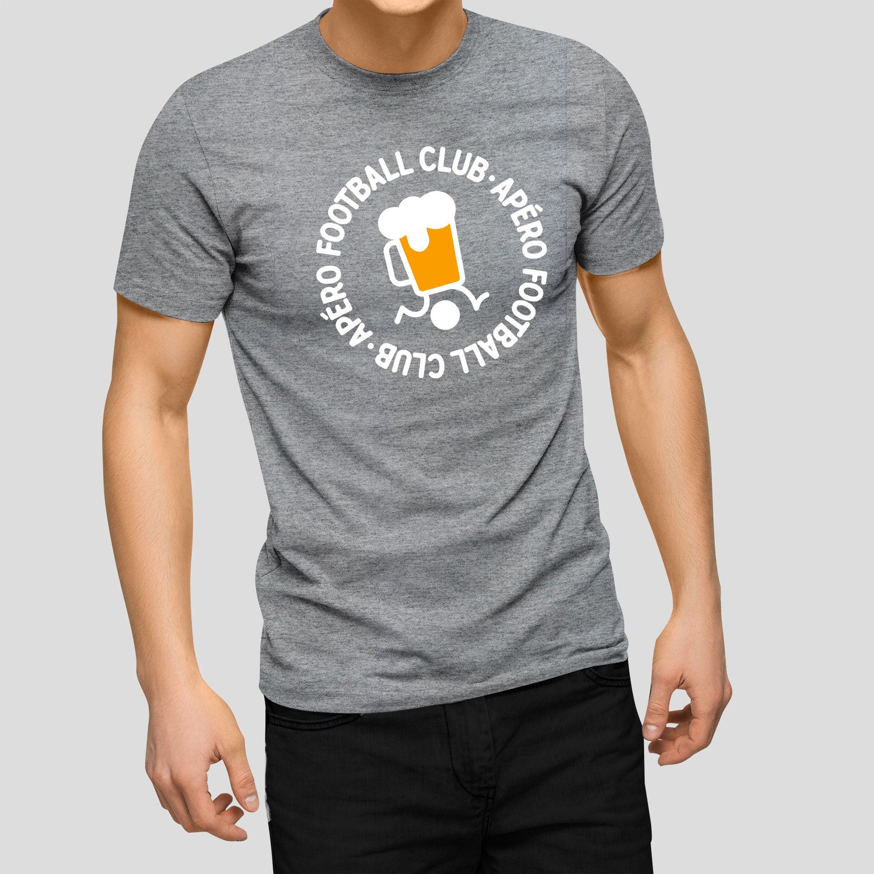 Juste Un T-shirt T-shirts Imprimés Apéro Football Club t-shirt foot