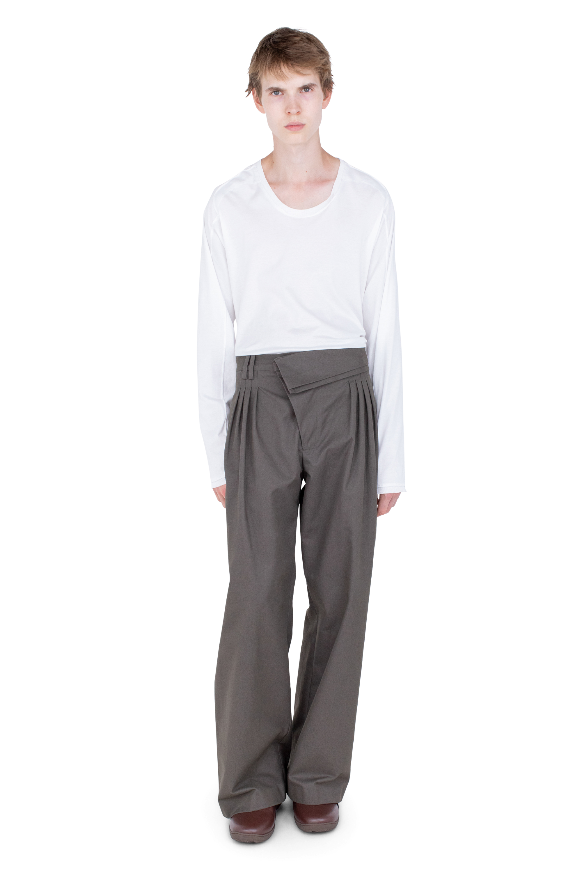 Kiko Kostadinov Tops ASTRO Long Sleeve Top top blanc coton